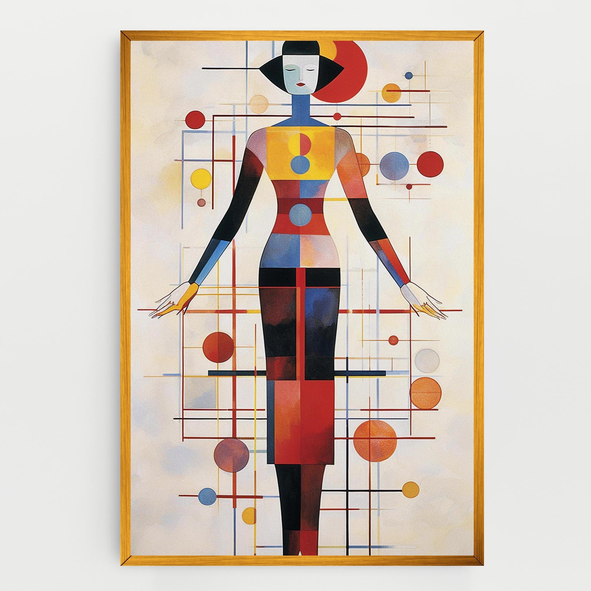 Картина на платно Poster Woman Artist mockup 0