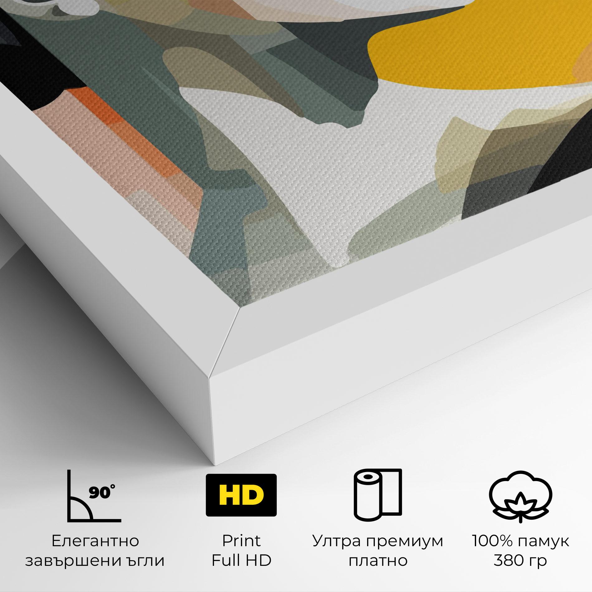 Картина на платно Art Woman View mockup 4