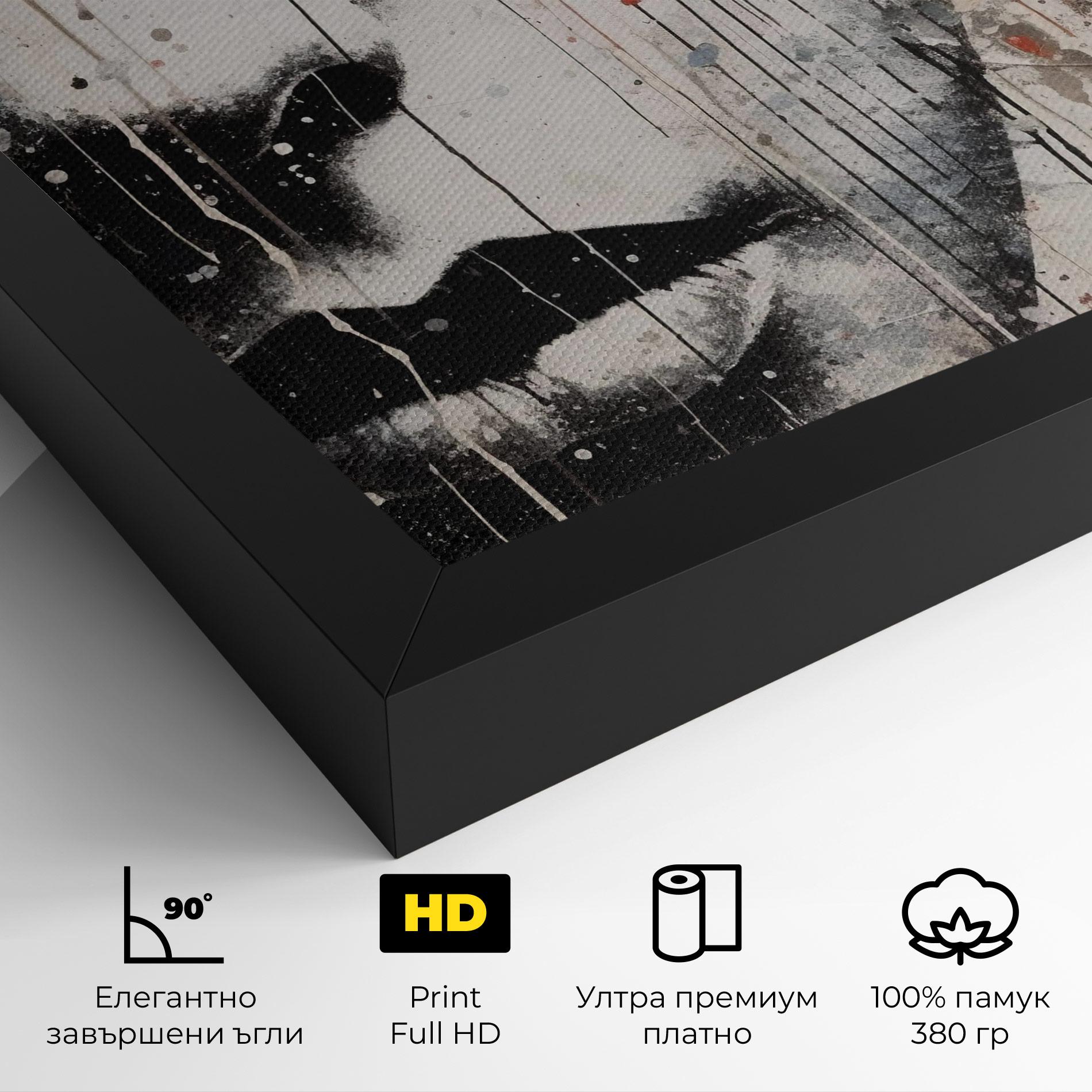 Картина на платно Ink Street Graffiti mockup 4