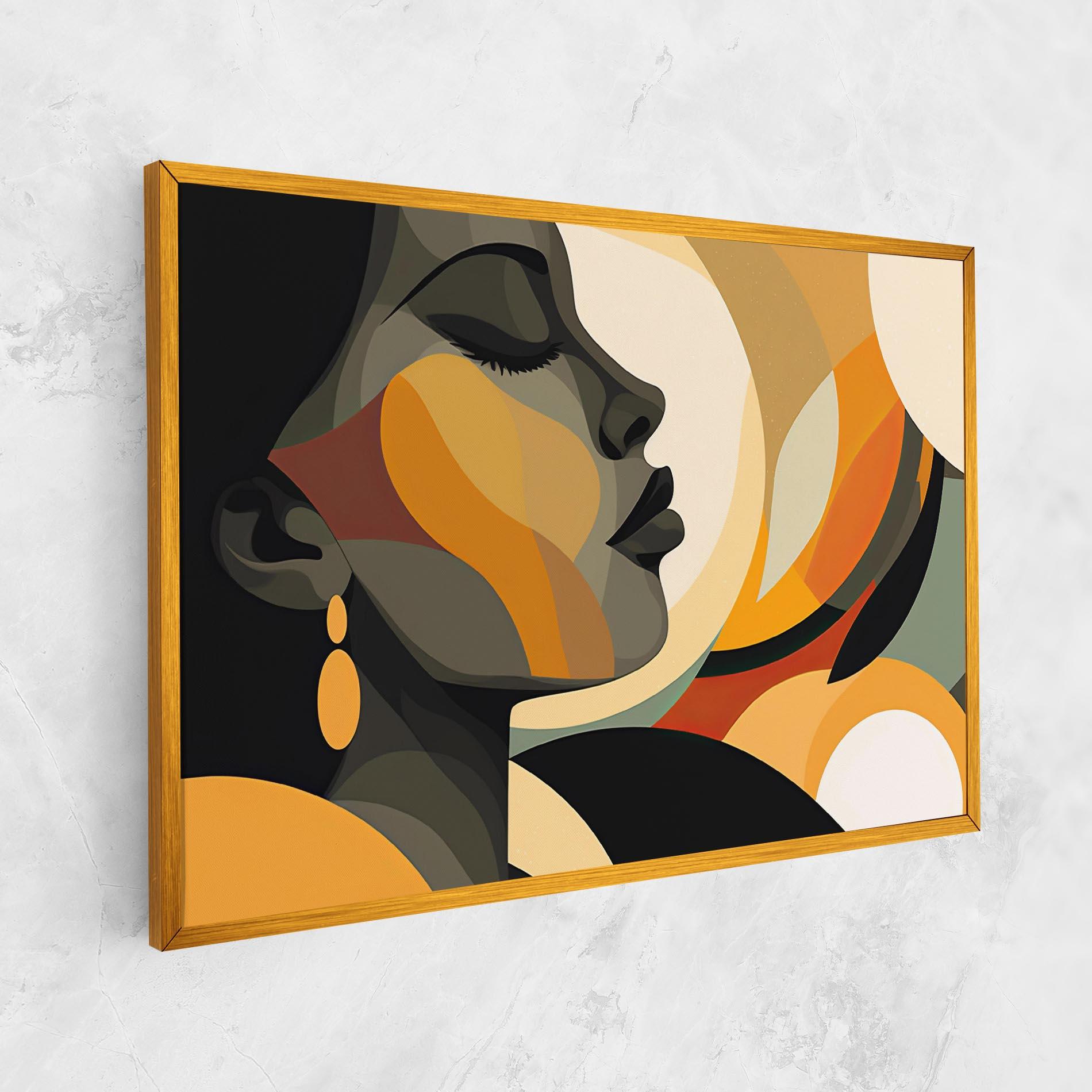 Картина на платно Dreamy Graphic Girl mockup 1