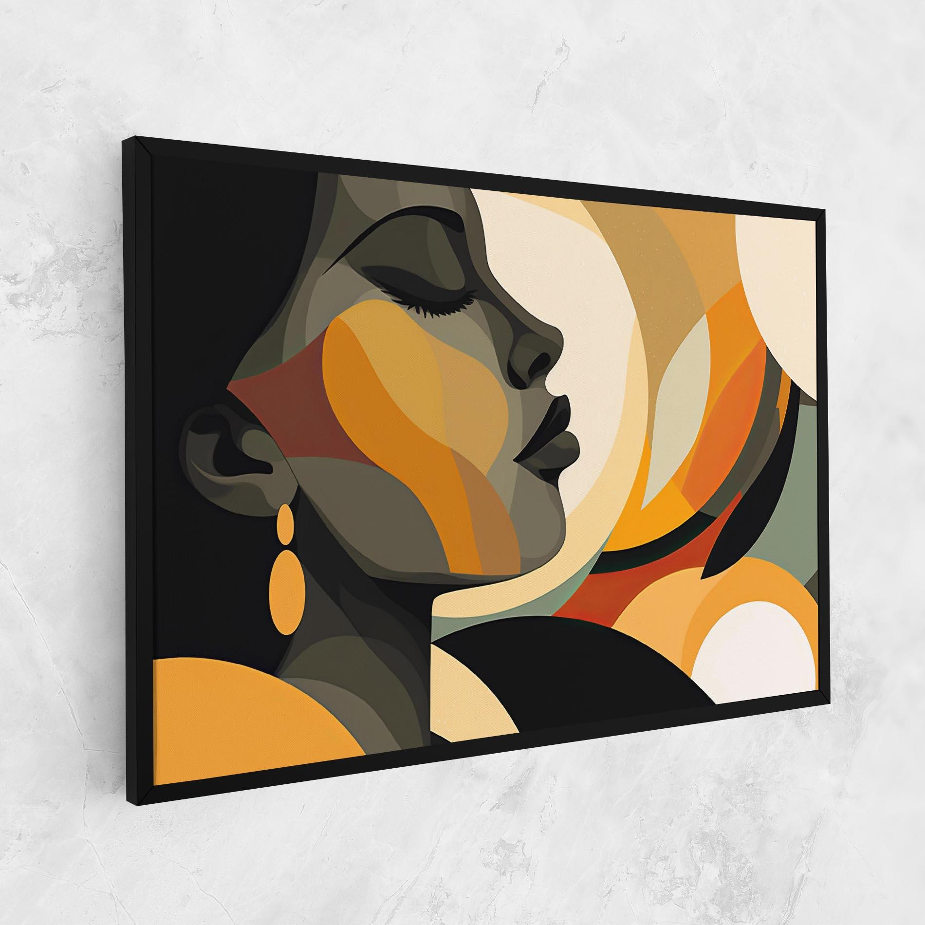 Картина на платно Dreamy Graphic Girl mockup 1