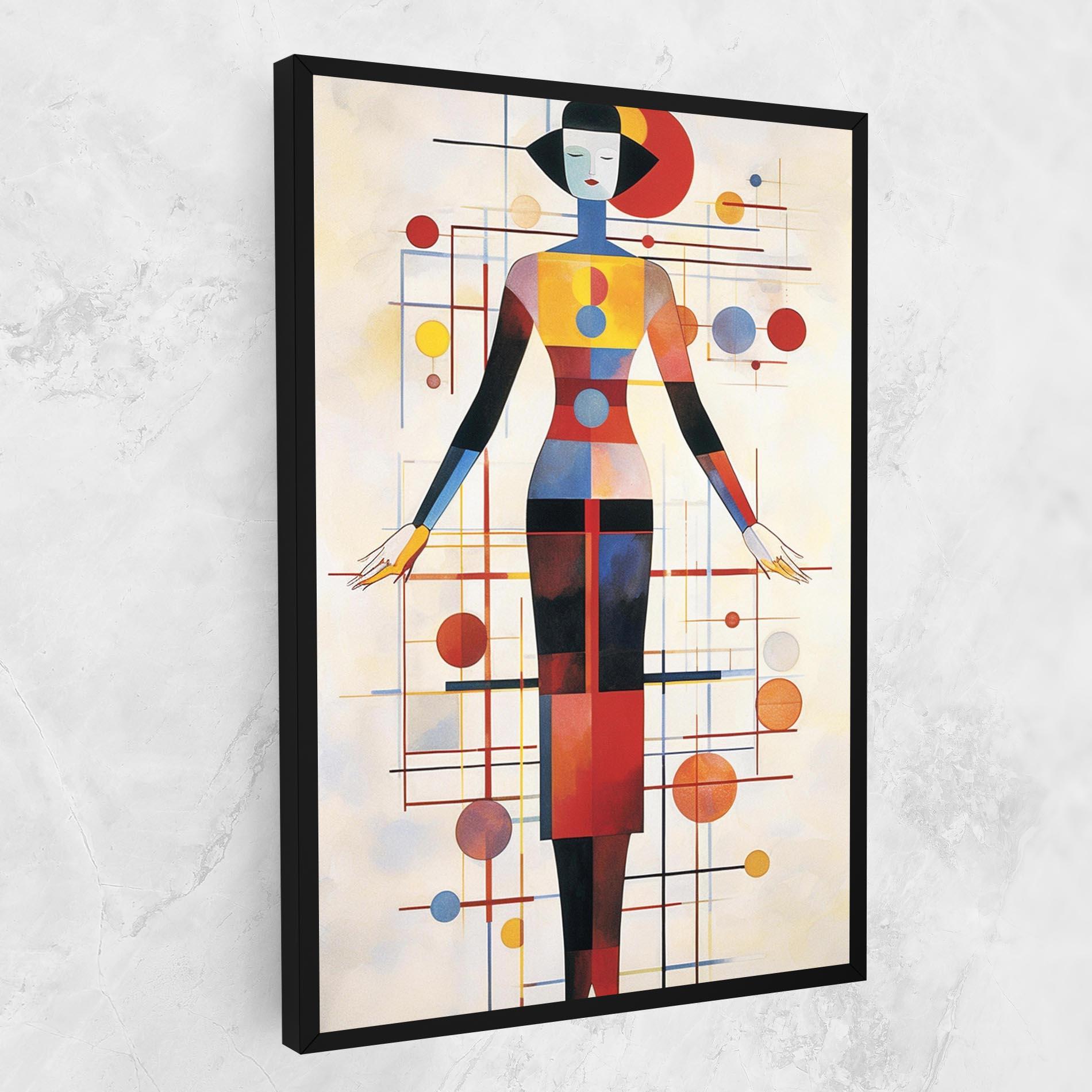 Картина на платно Poster Woman Artist mockup 1