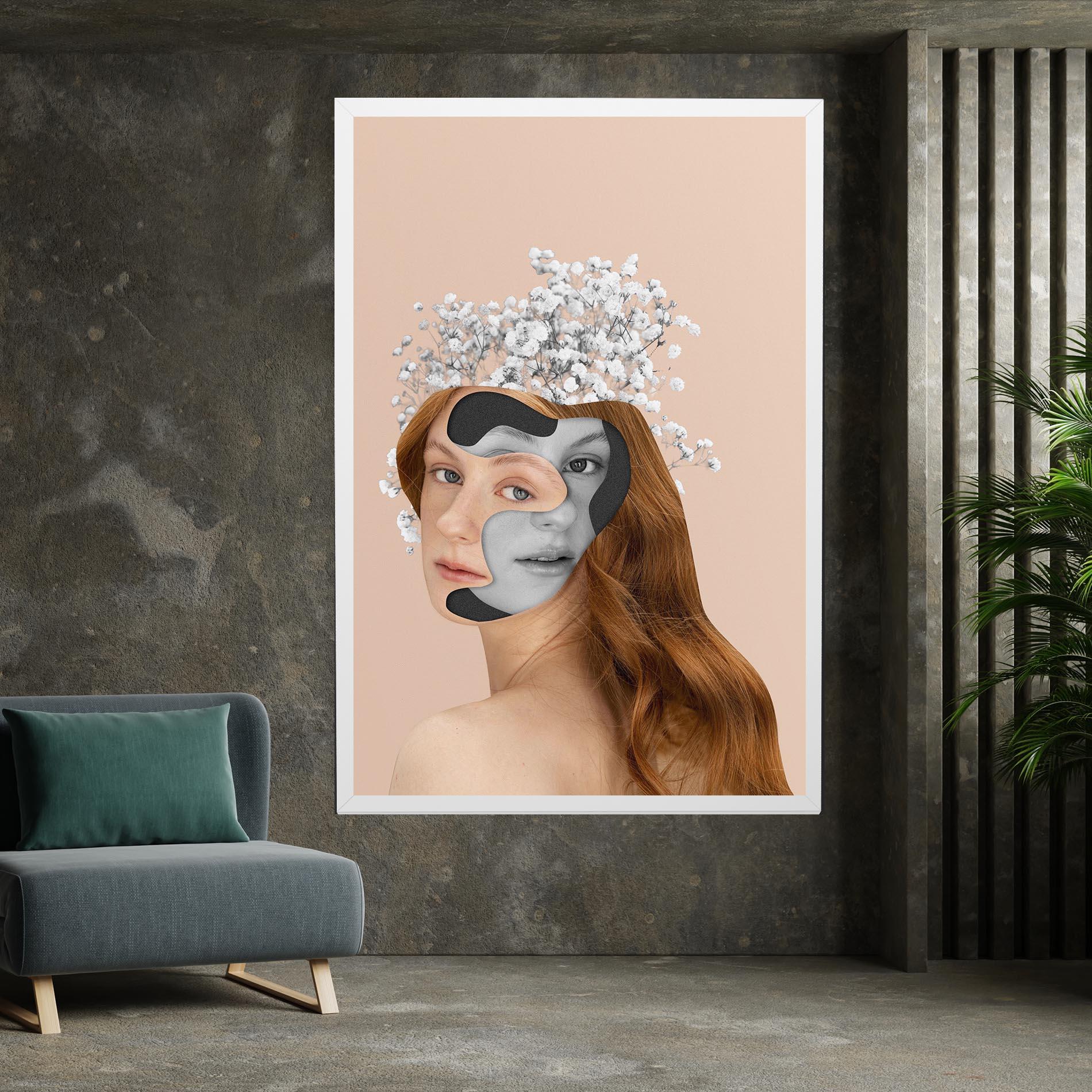 Картина на платно Abstract Combination mockup 7