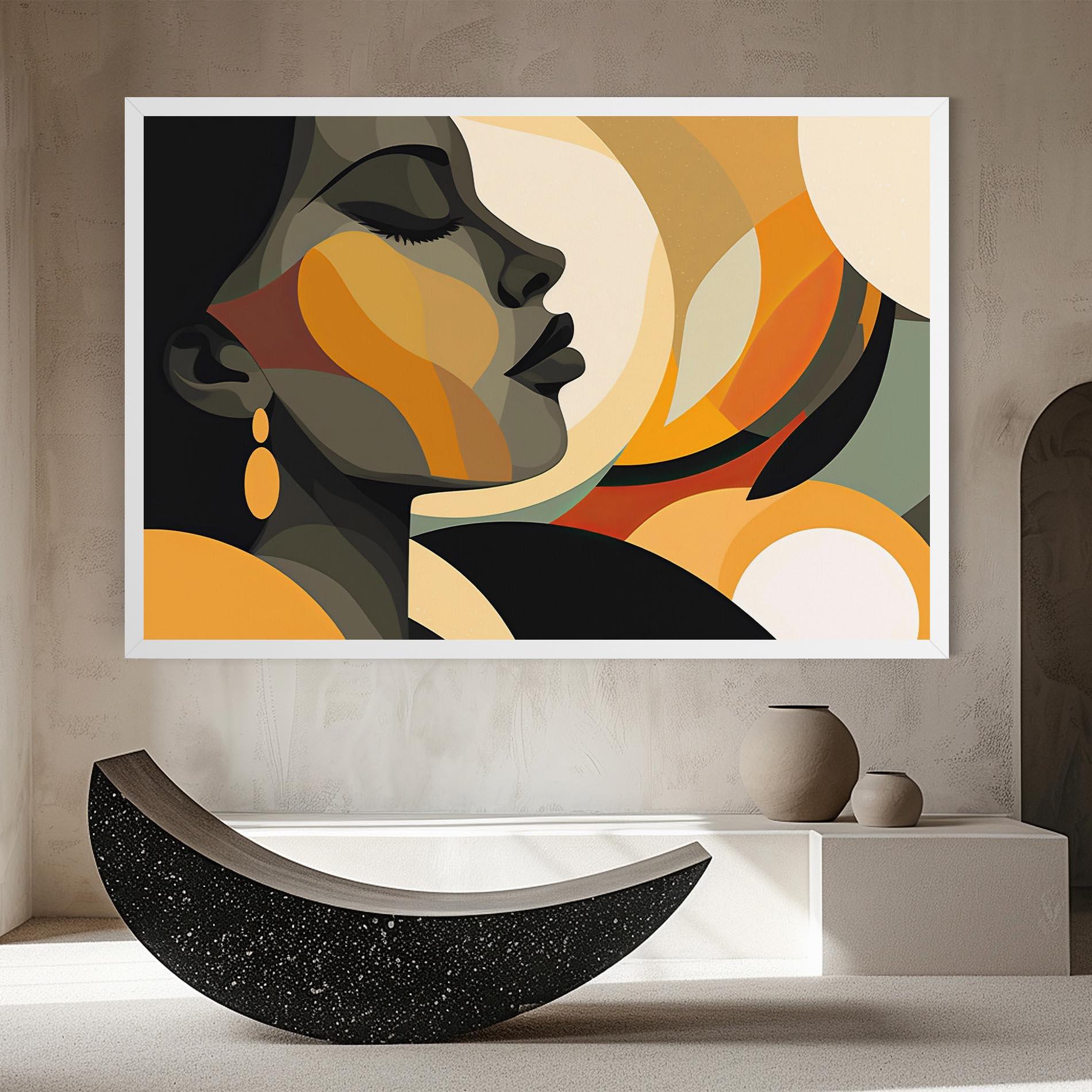 Картина на платно Dreamy Graphic Girl mockup 8