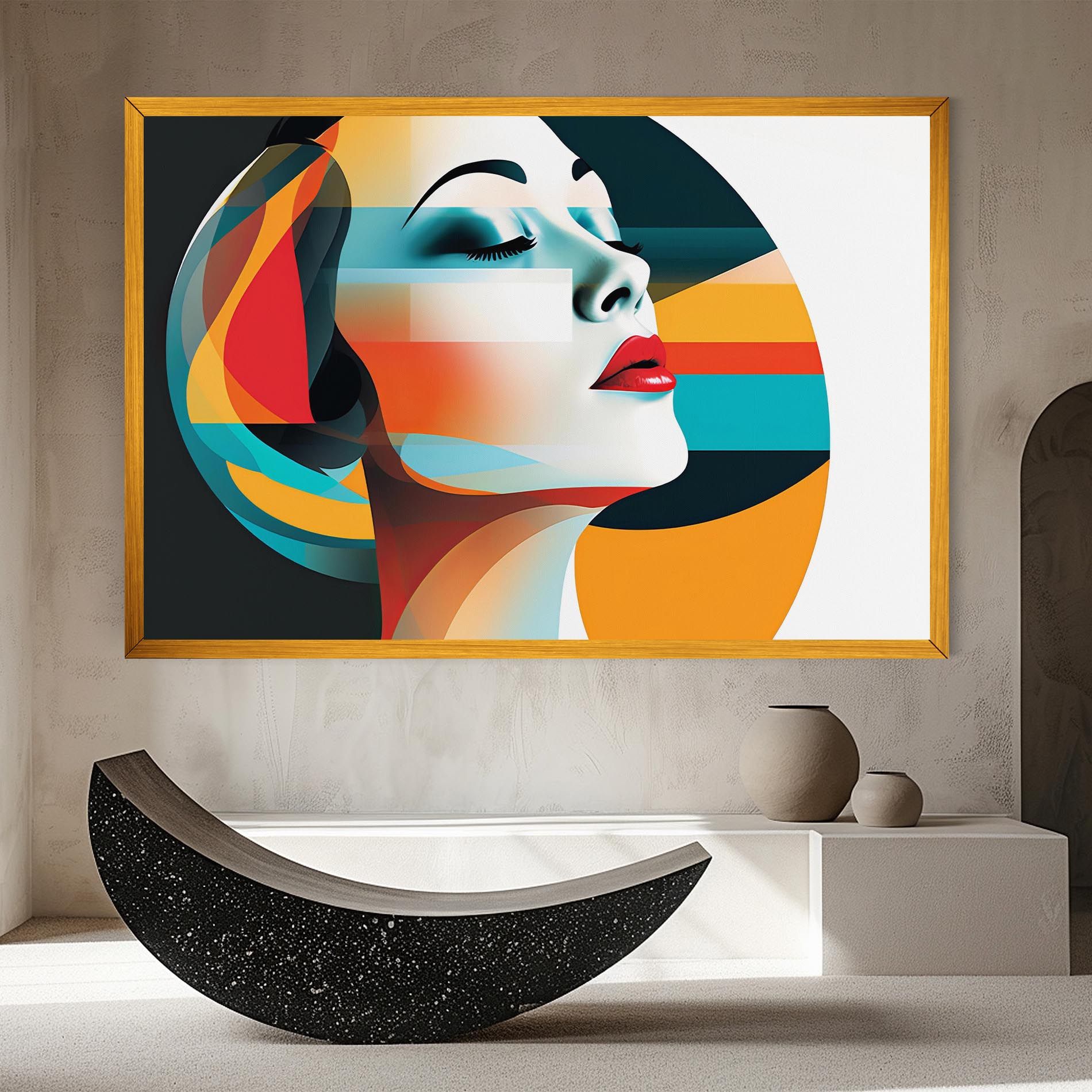 Blue Abstract Makeup mockup 8