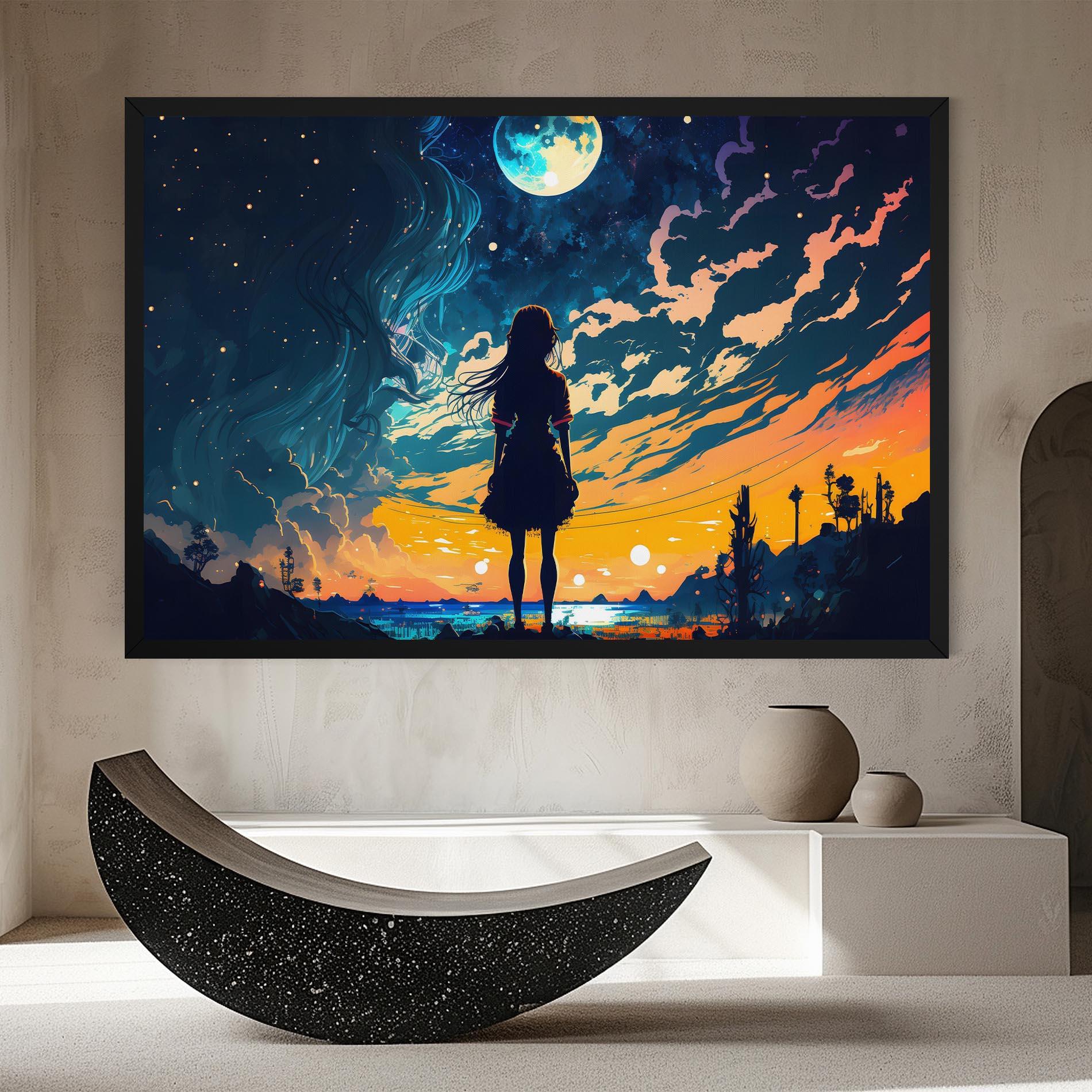 Картина на платно Mystical Woman Fairytale mockup 8