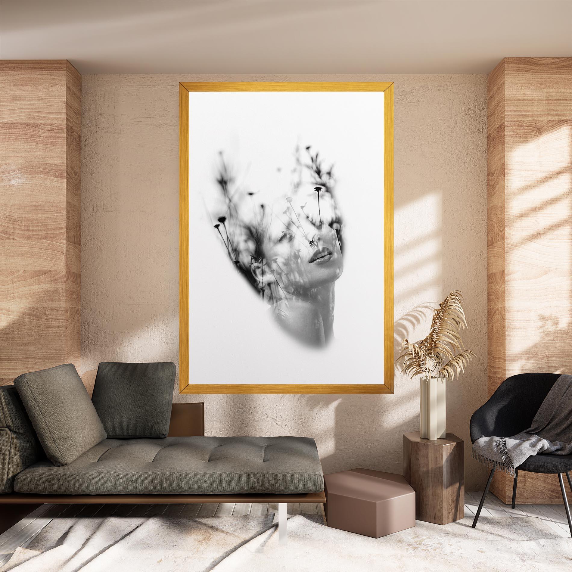 Картина на платно Nature Woman mockup 8