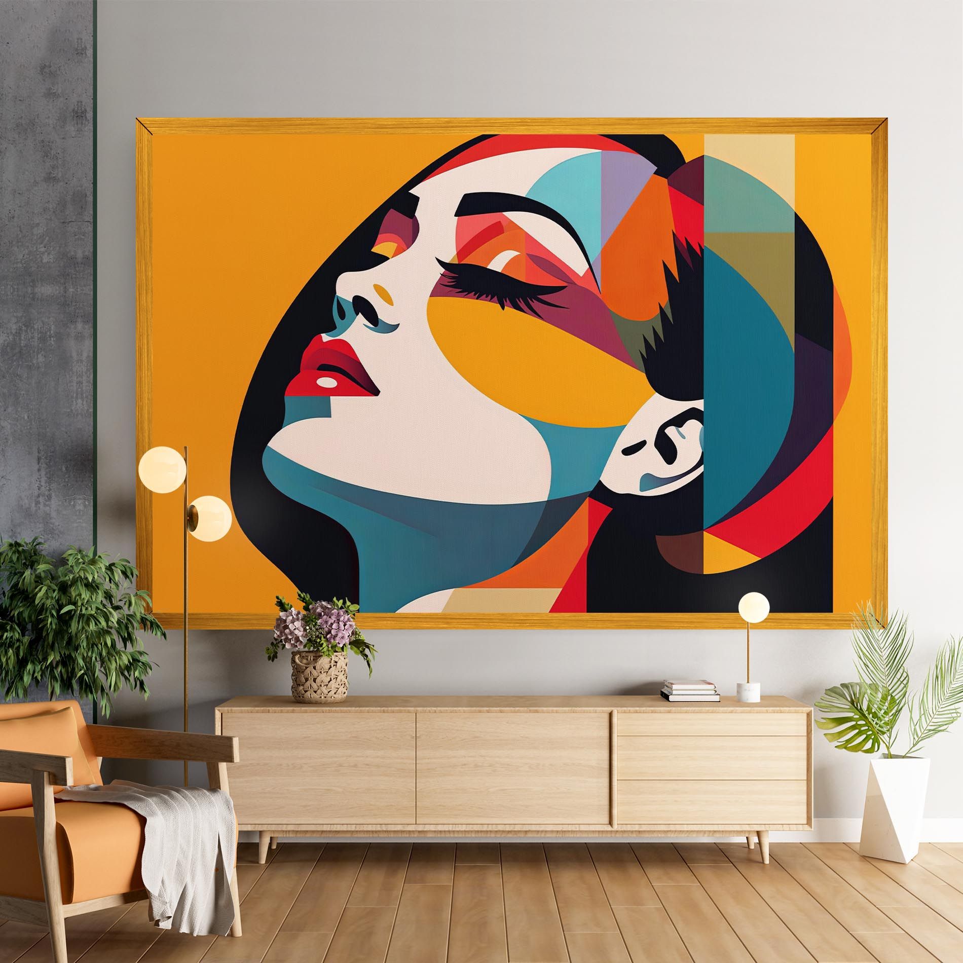 Dreamy Yellow Female mockup 9