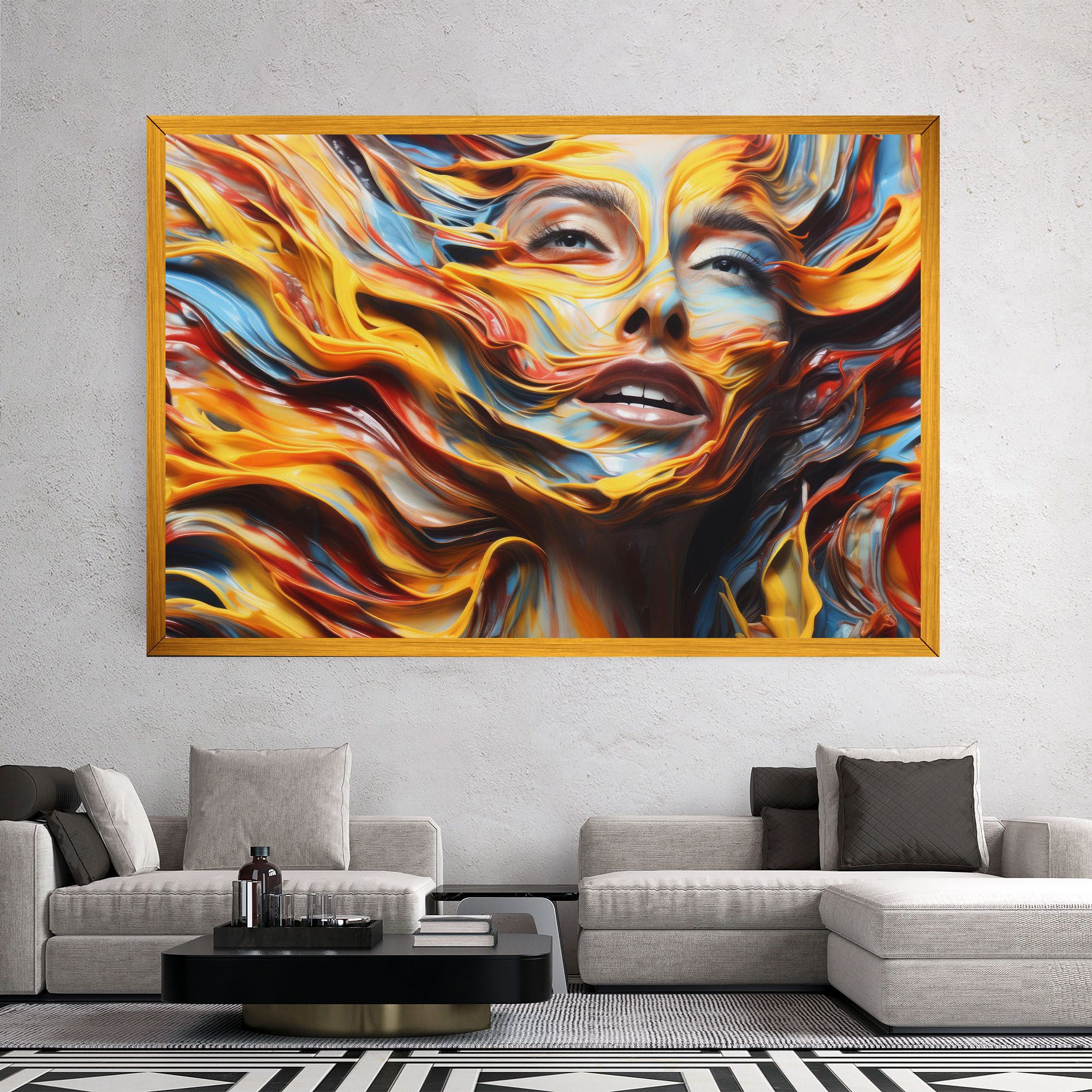 Painted Woman mockup 2