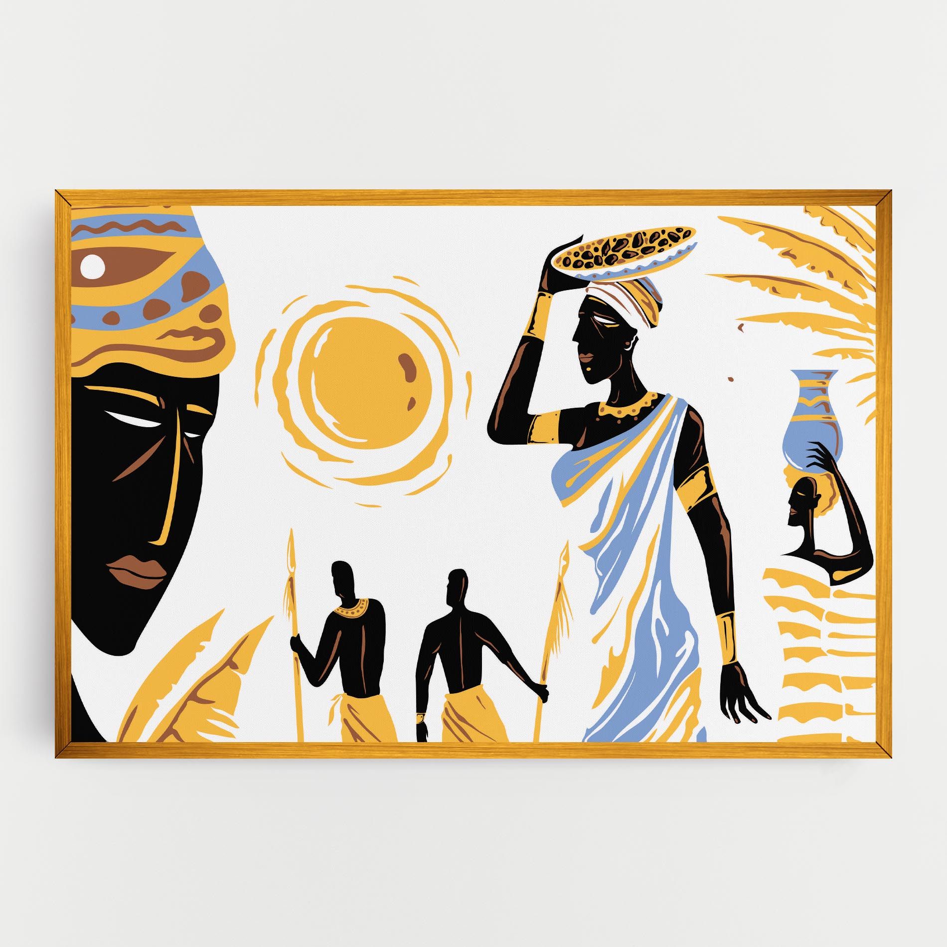 African Drawing mockup 0