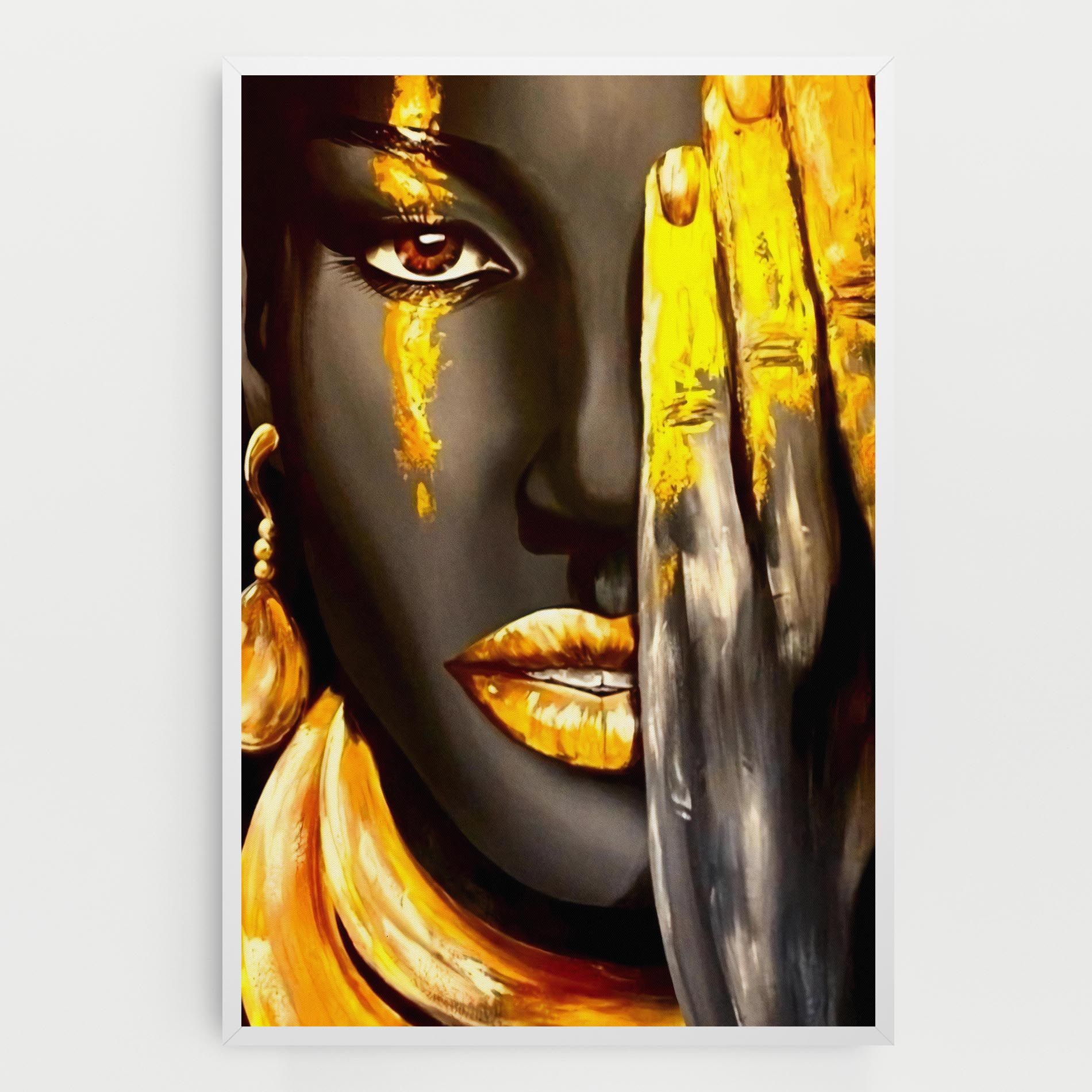 Golden African Women mockup 0
