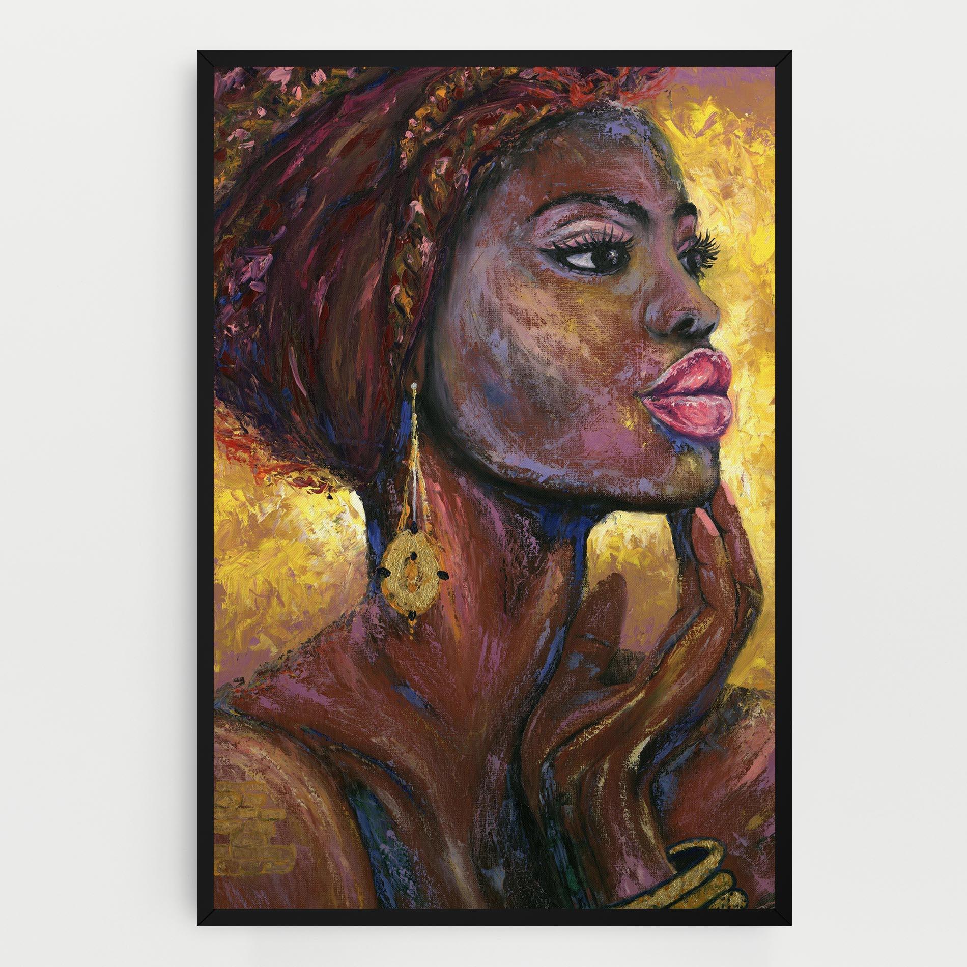 Картина на платно African Women mockup 0