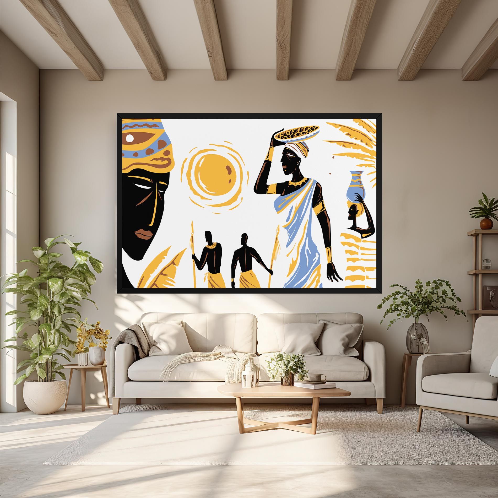 African Drawing mockup 6