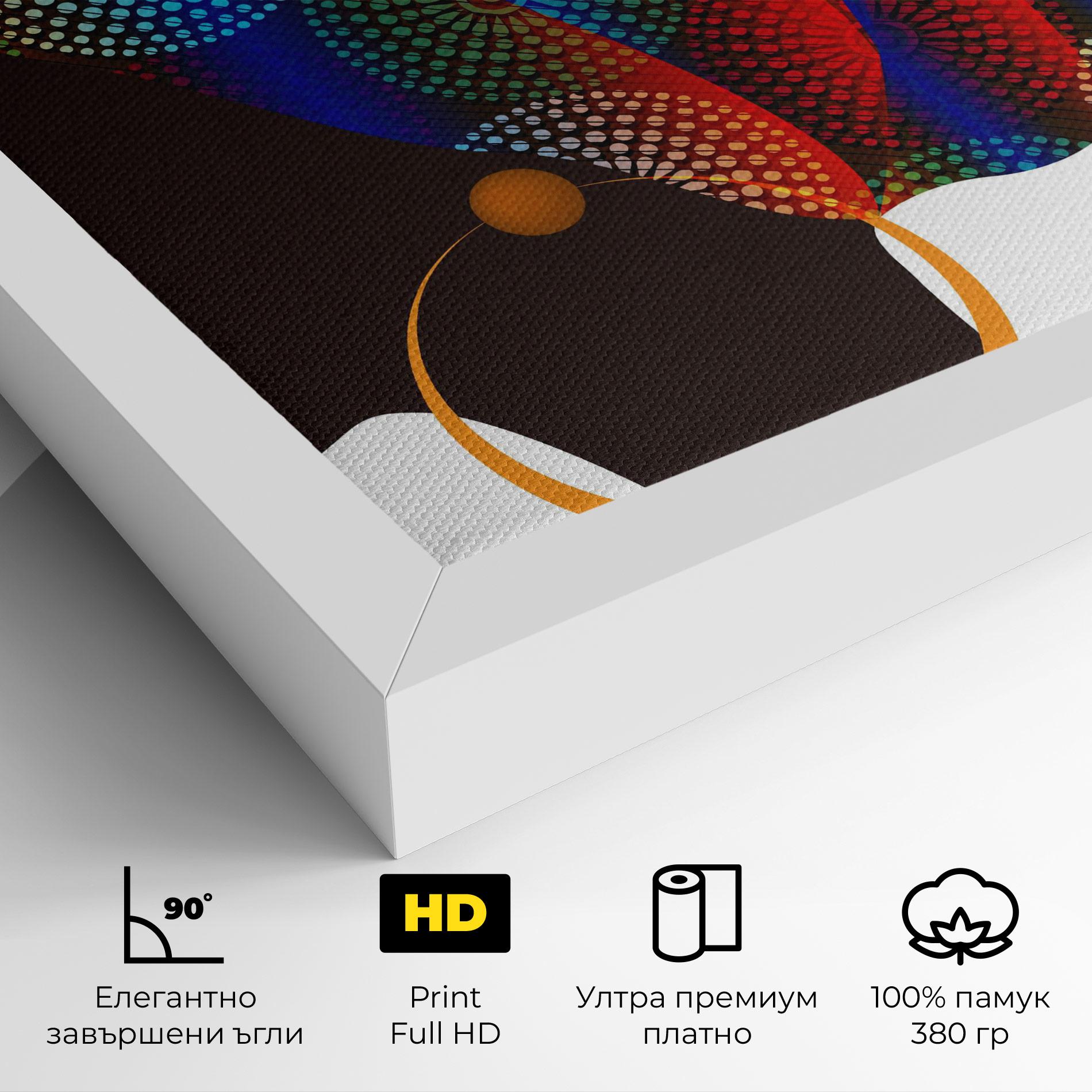 Картина на платно Afro Hairstyle mockup 4