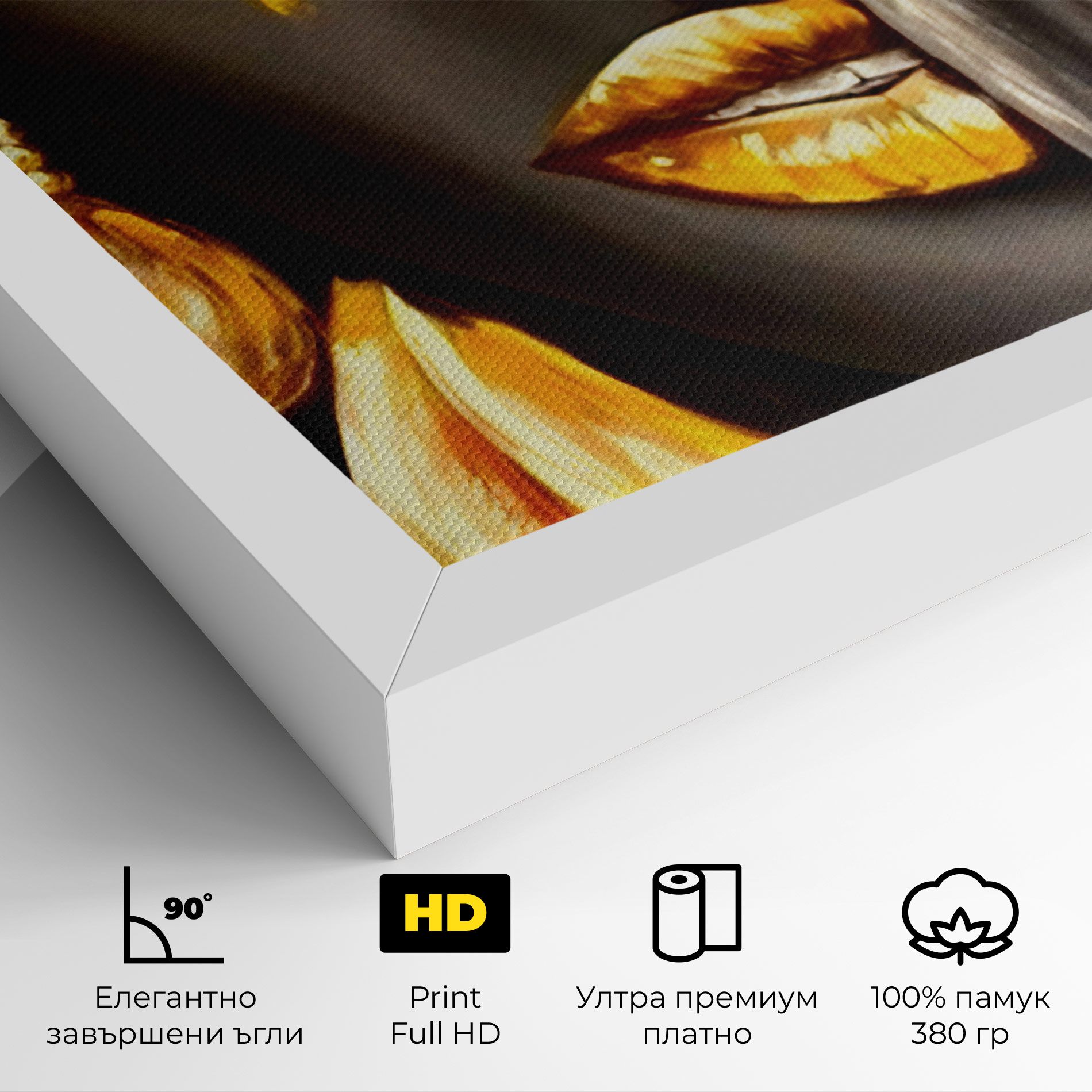 Golden African Women mockup 4