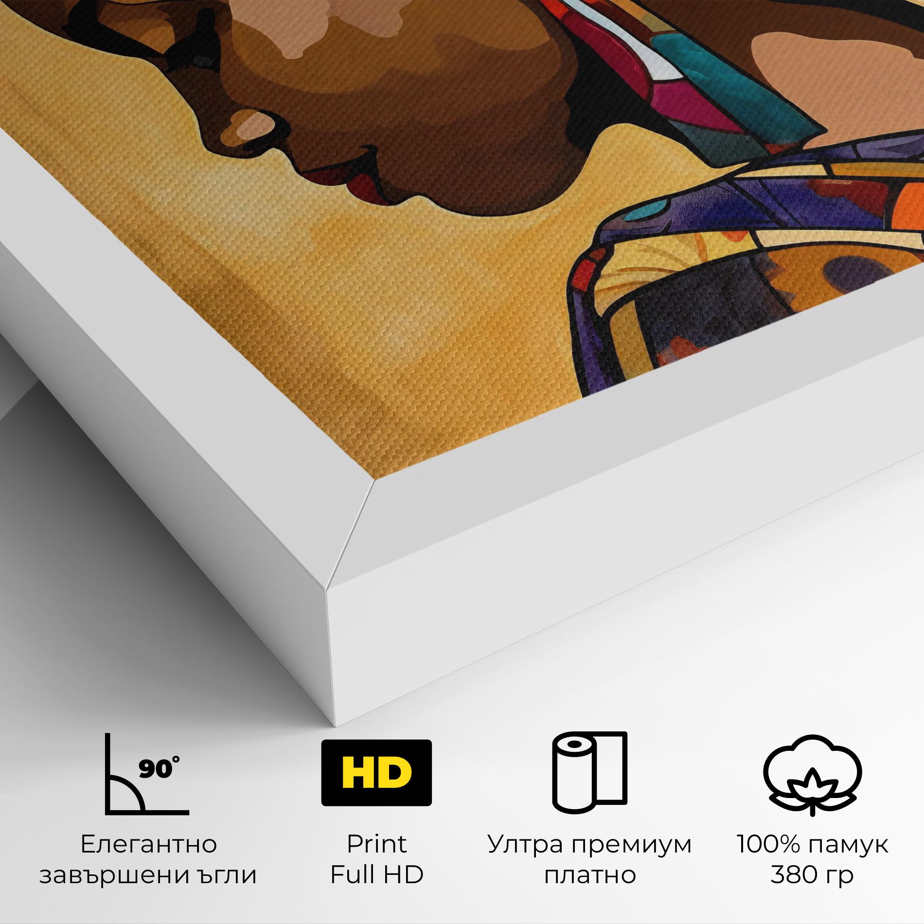 Headscarf Pretty Woman mockup 4