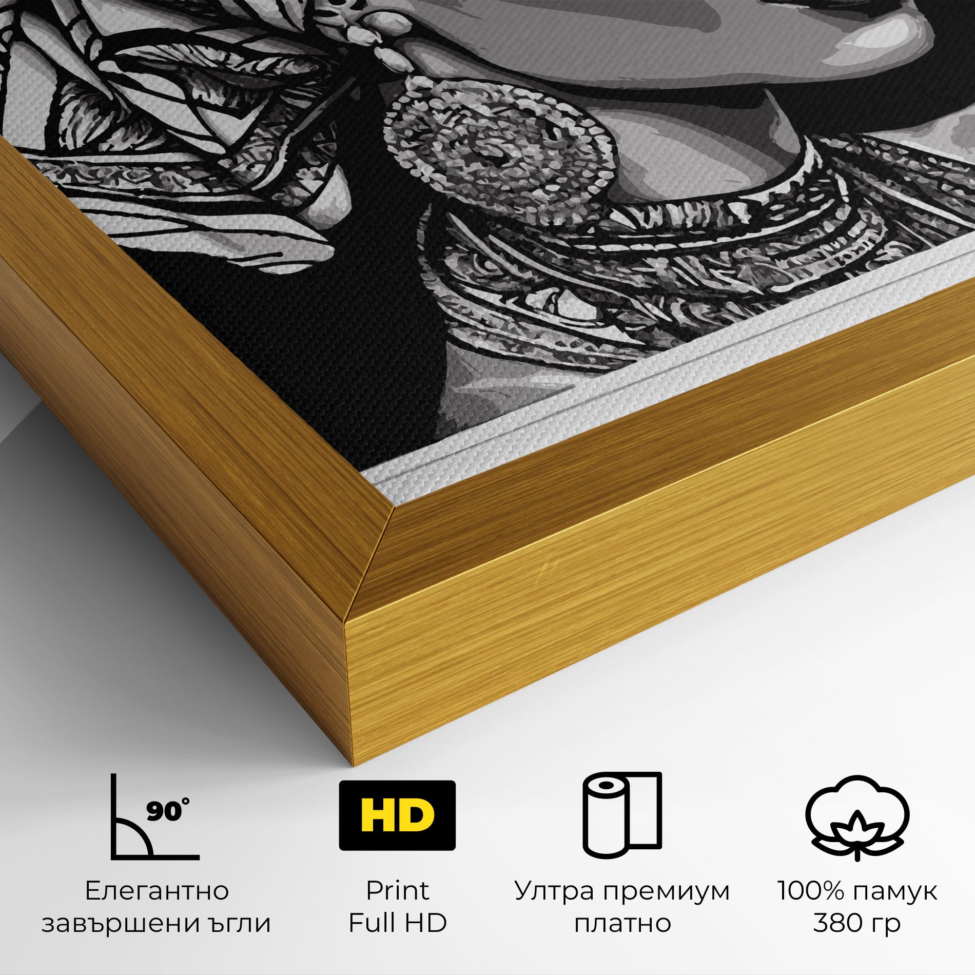 Beautiful African Lady mockup 4