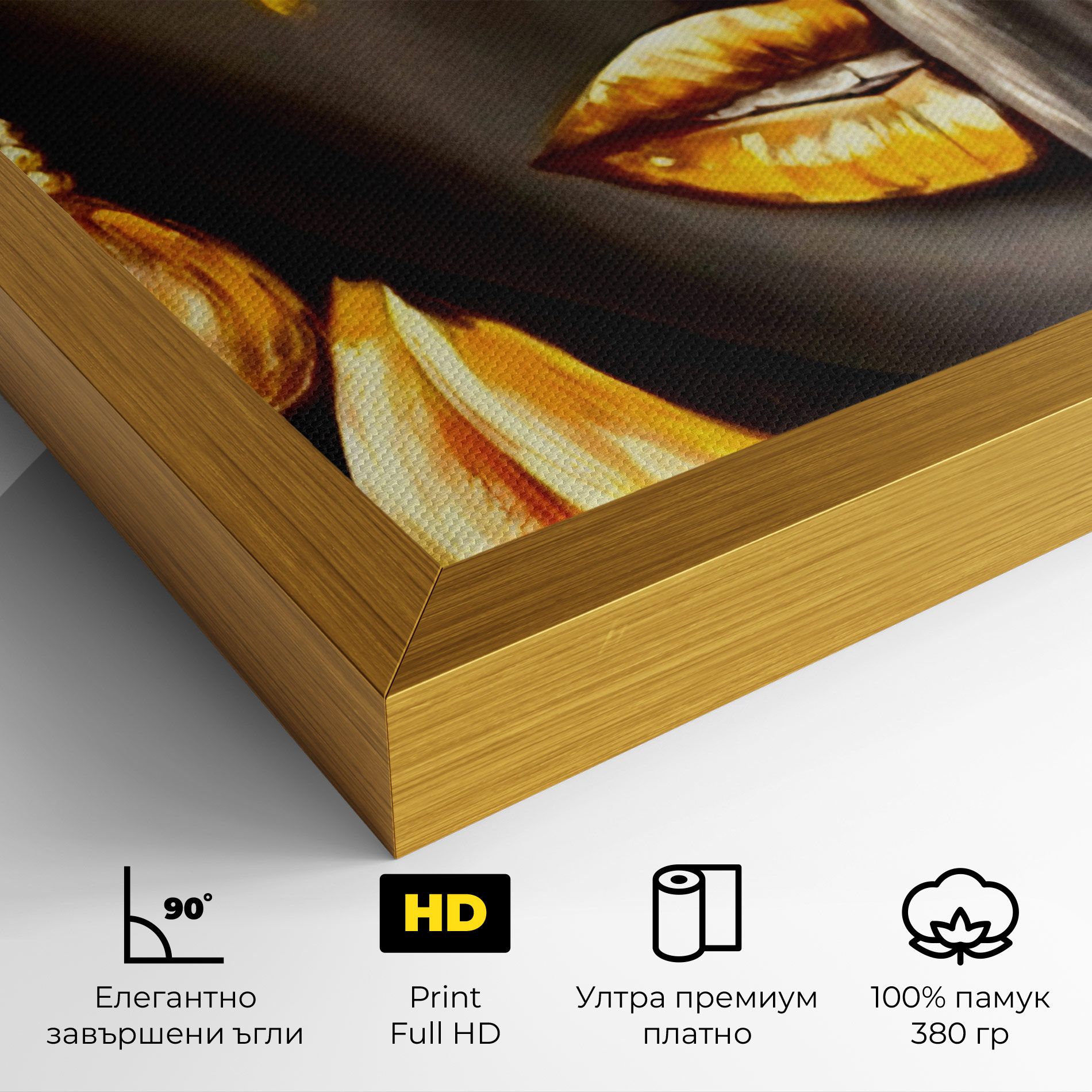 Golden African Women mockup 4