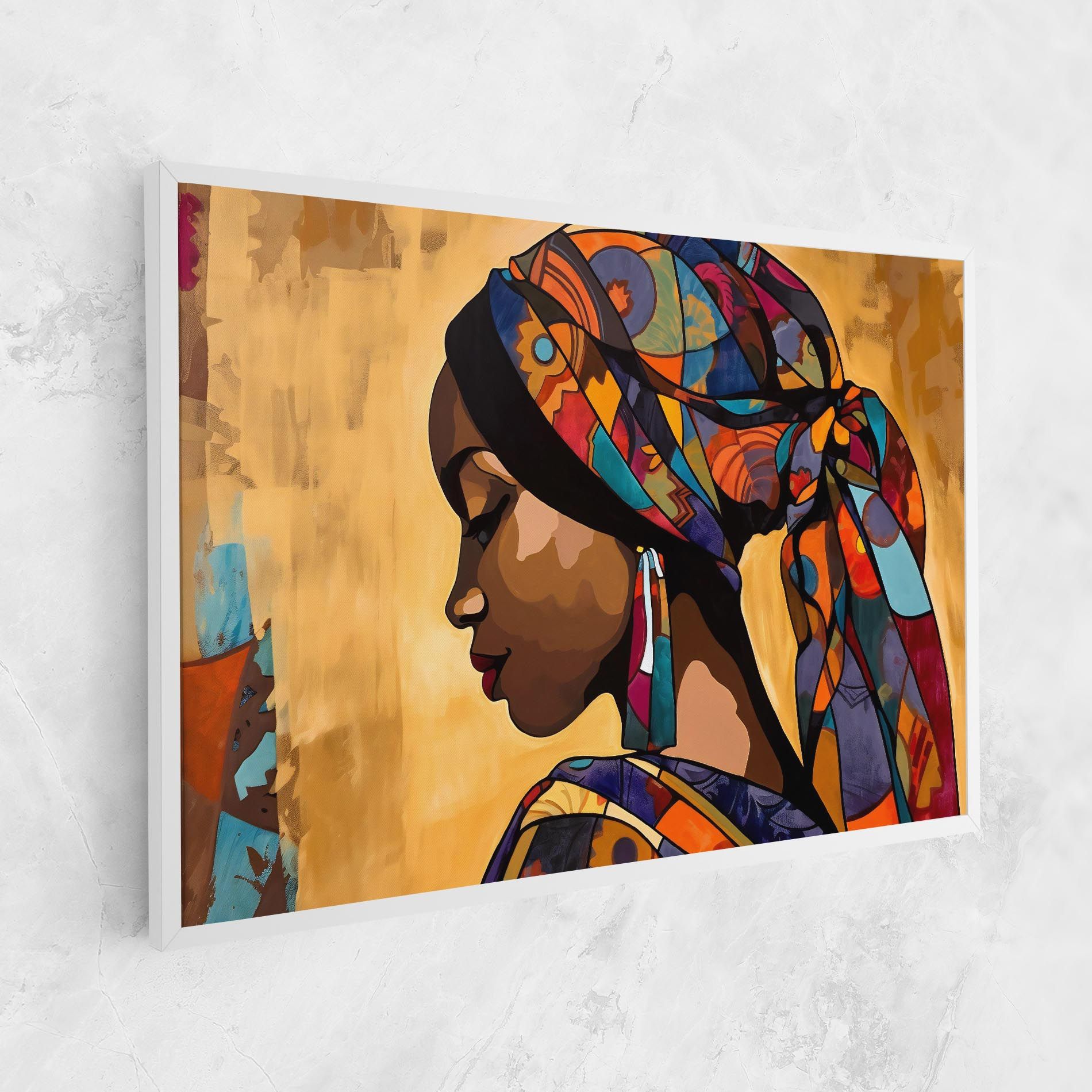 Headscarf Pretty Woman mockup 1