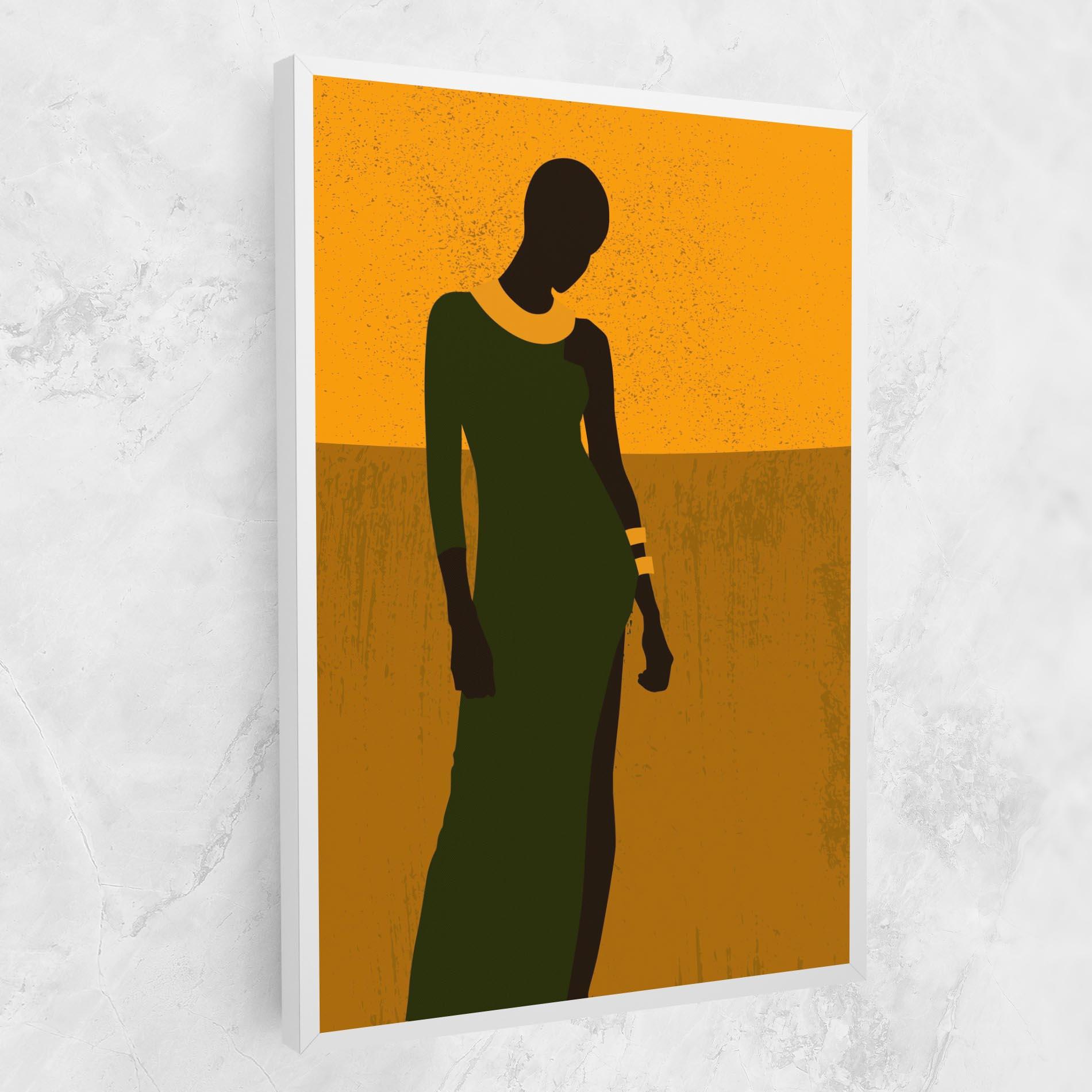 Картина на платно African Dress mockup 1