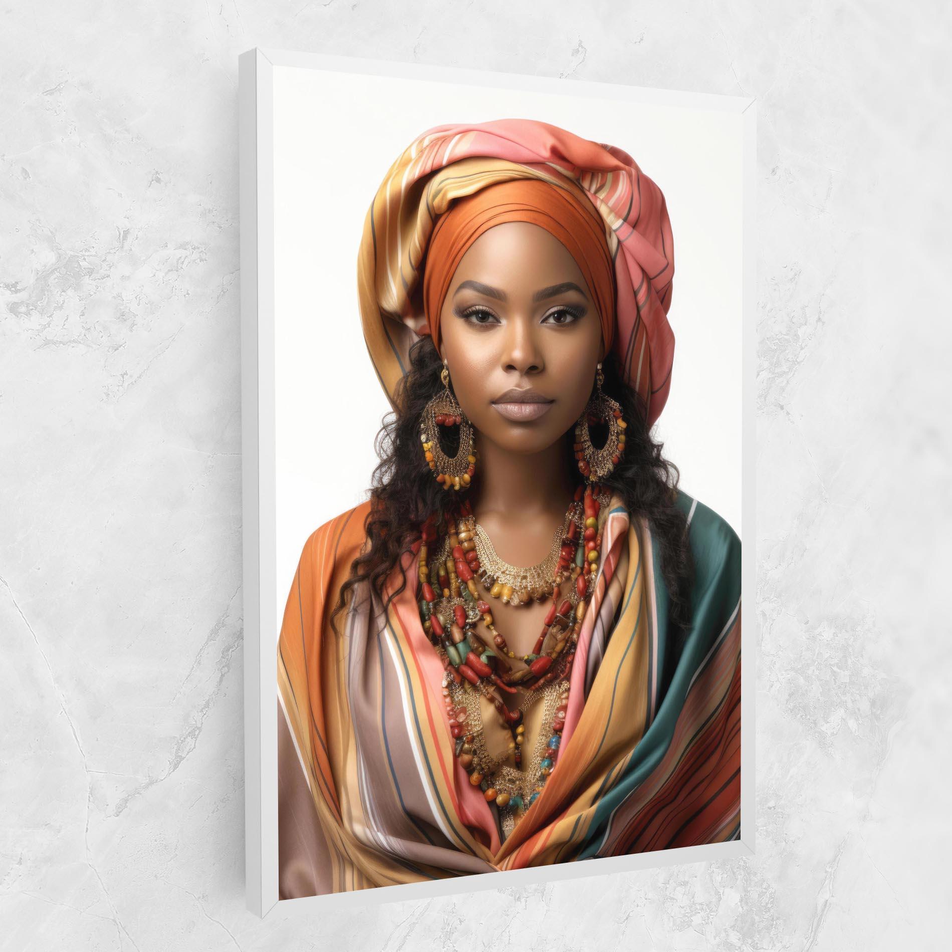 Картина на платно East African Woman mockup 1