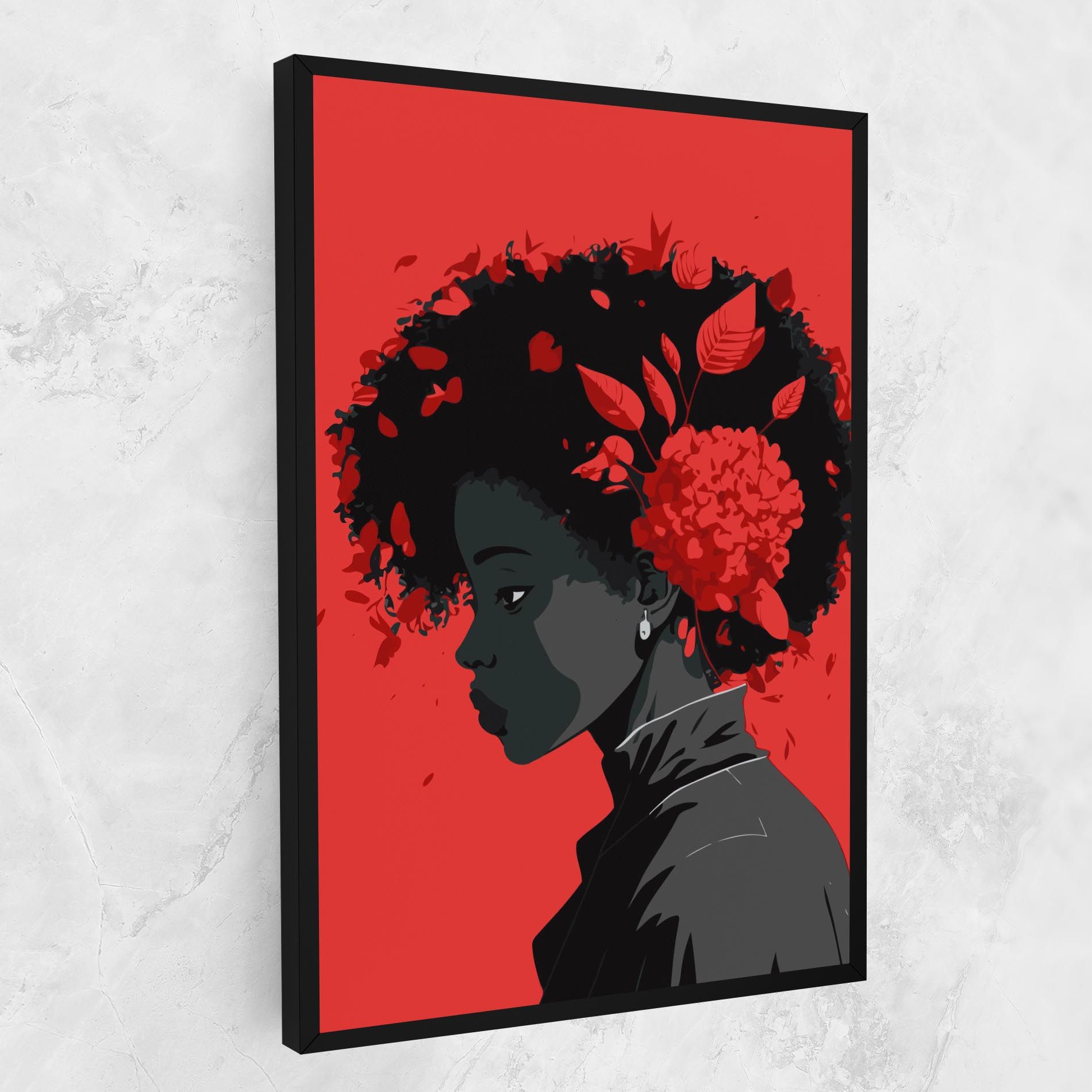 African Red Flower mockup 1