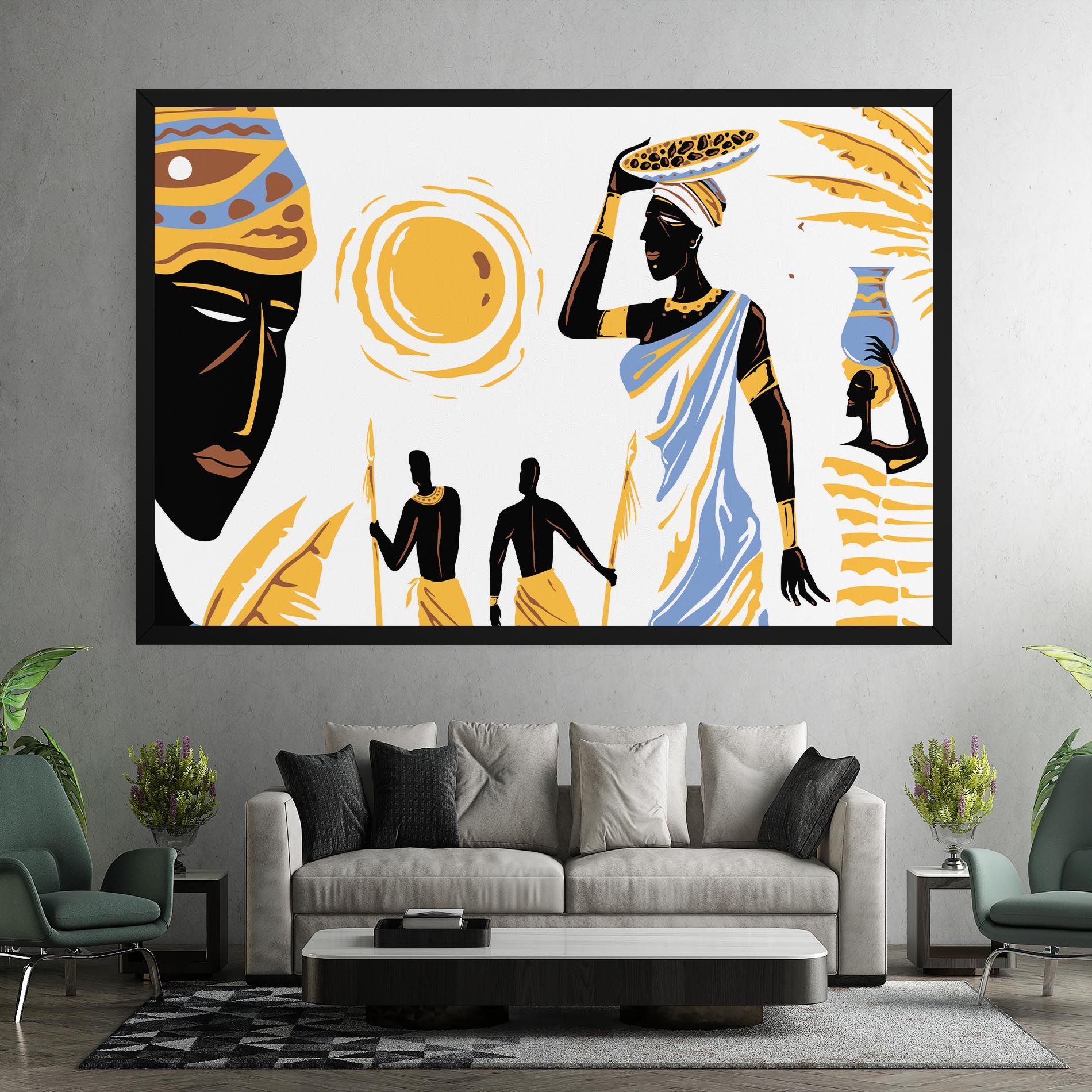 African Drawing mockup 7