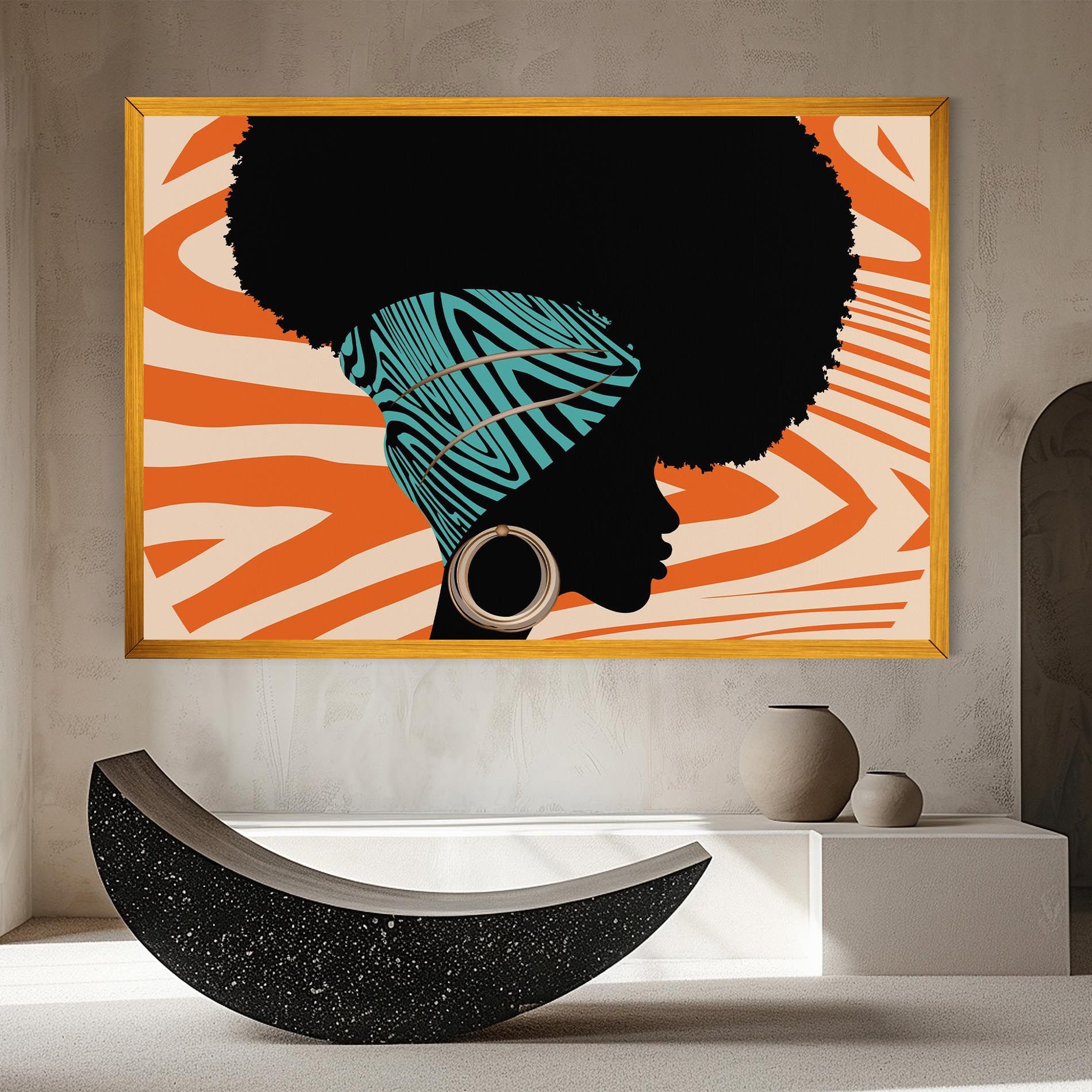 African Bandana mockup 8