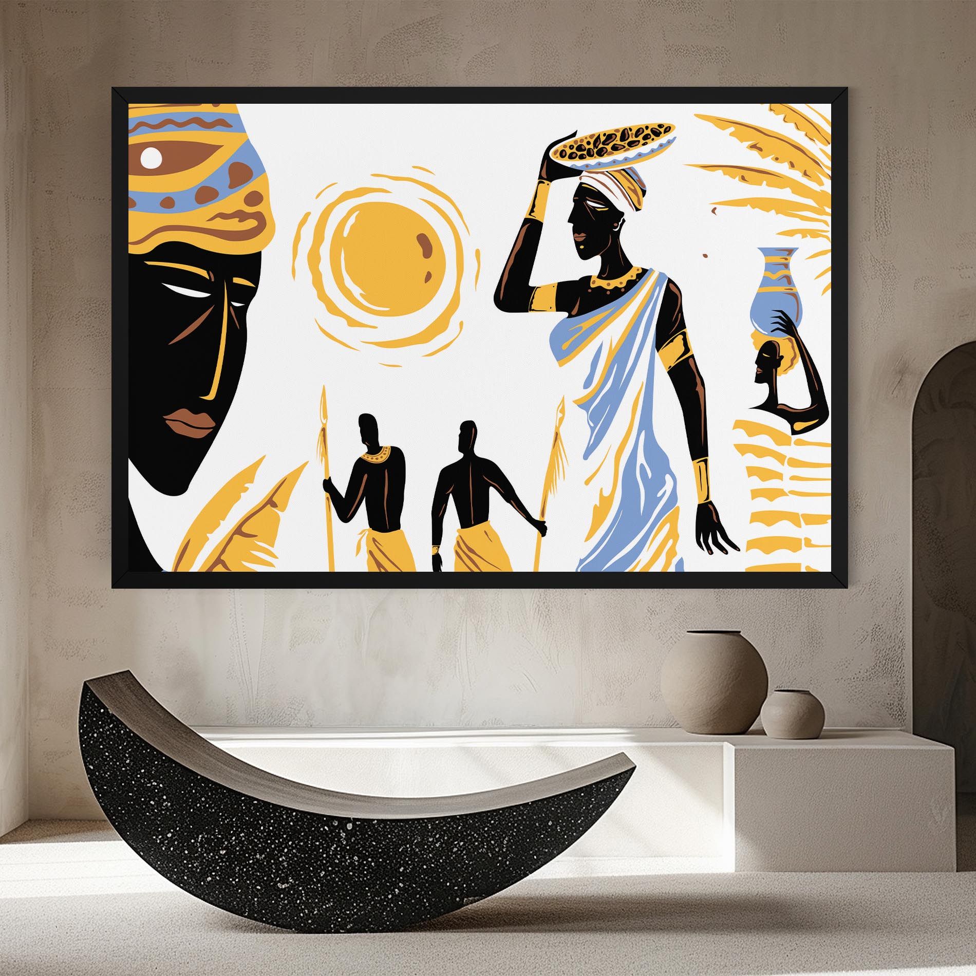 African Drawing mockup 8