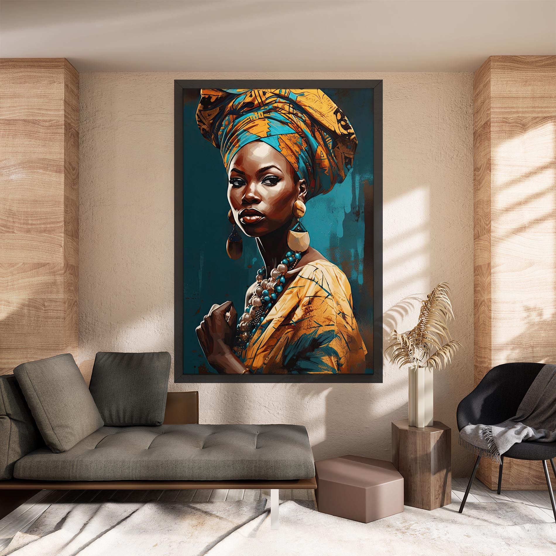 Azure Chic Woman mockup 8