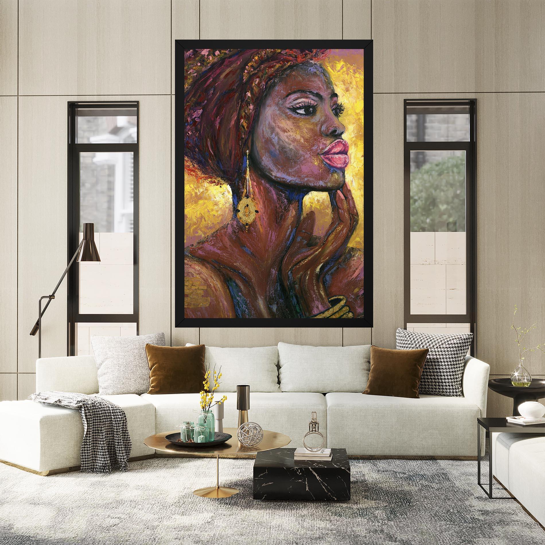 Картина на платно African Women mockup 2