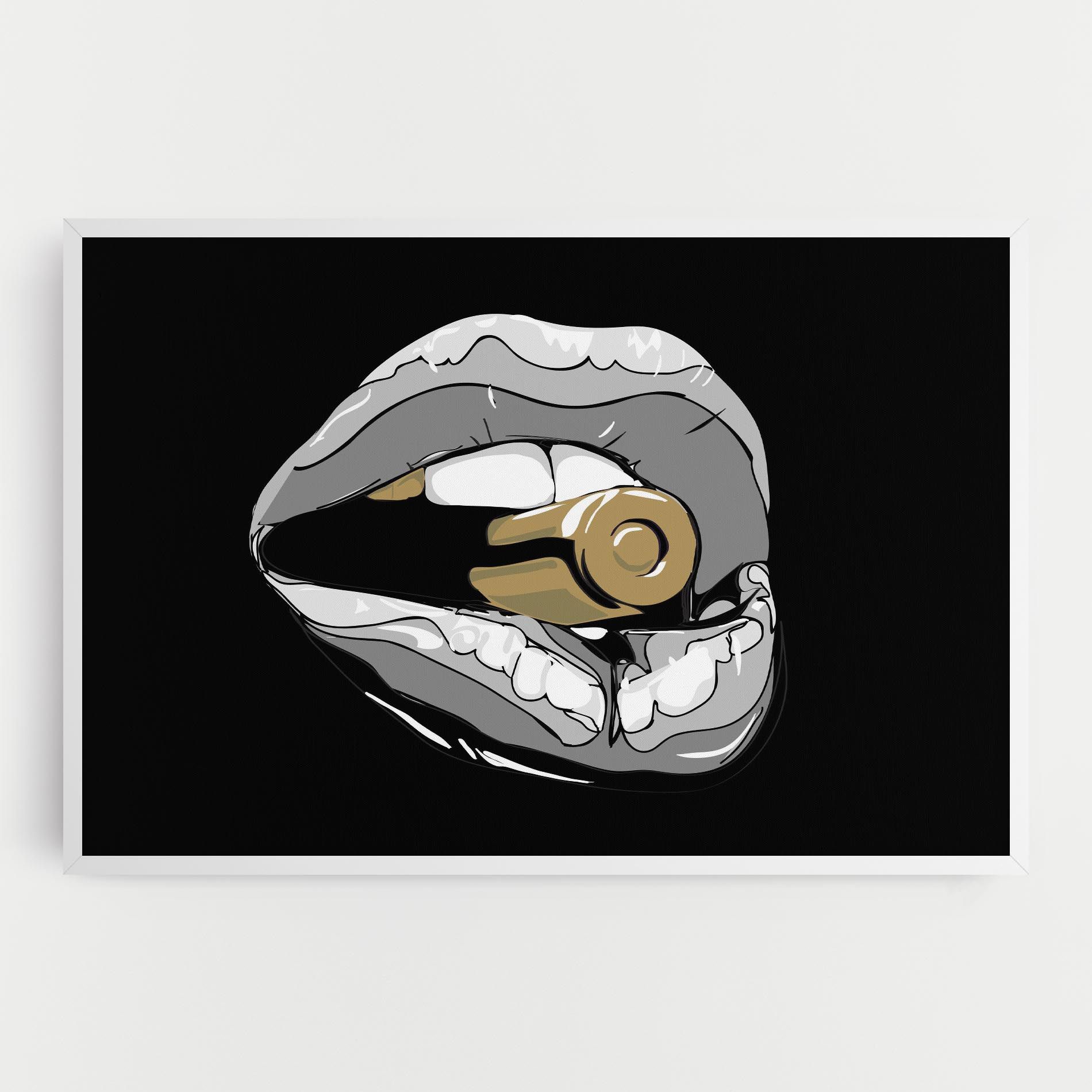Grey Bullet Lips mockup 0