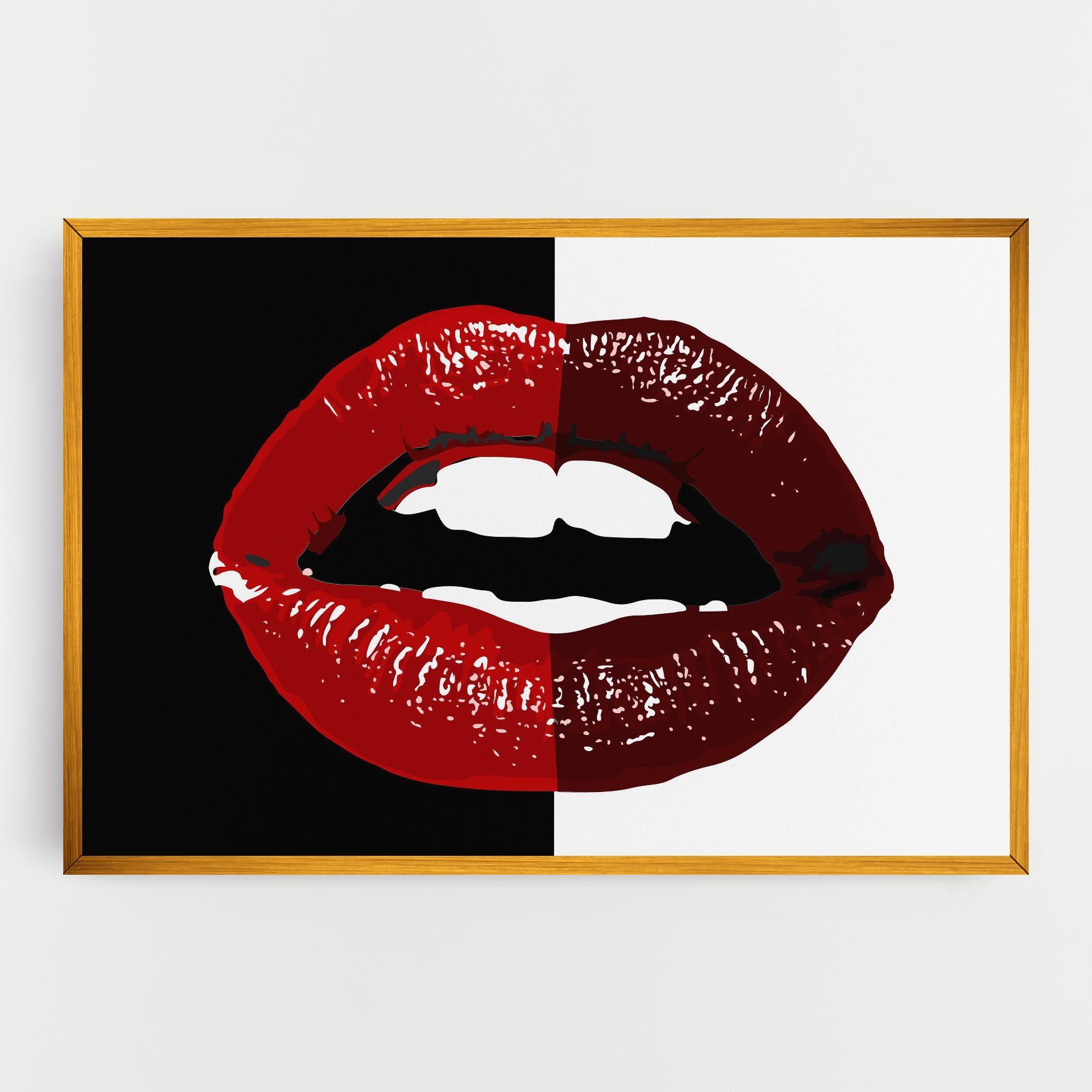 Red Shade Lips mockup 0