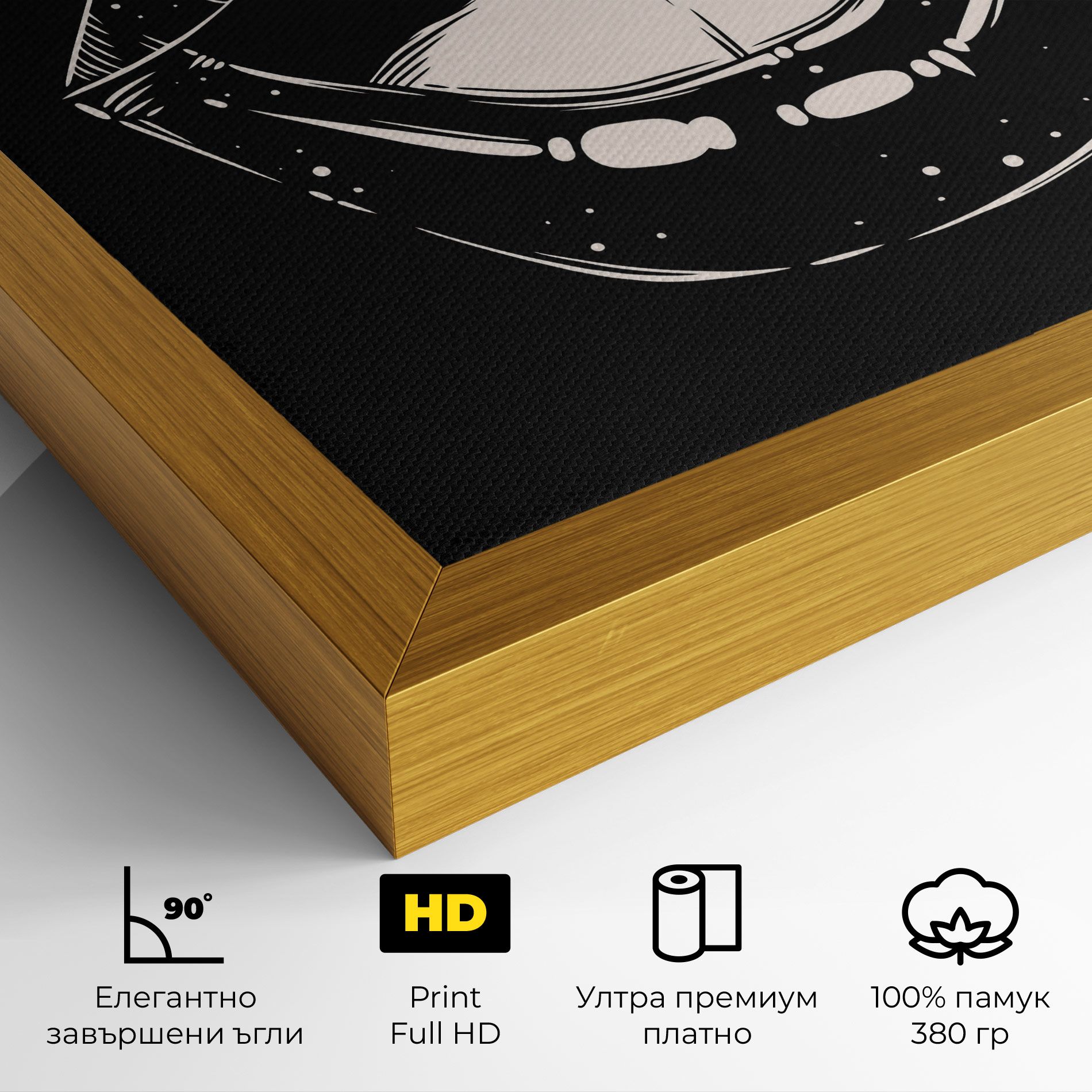 Lips On Black mockup 4