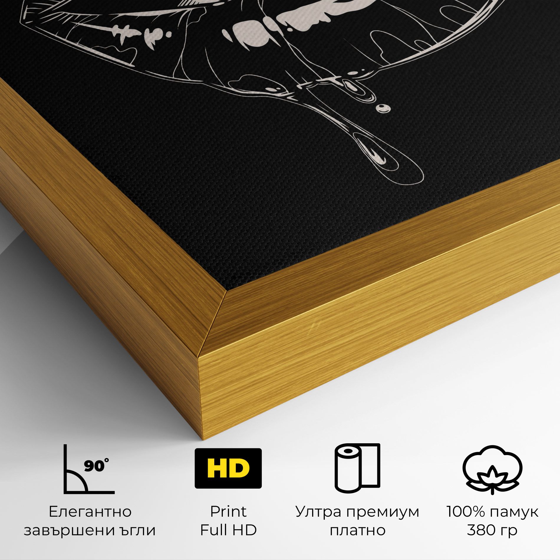 Open Lips On Black mockup 4