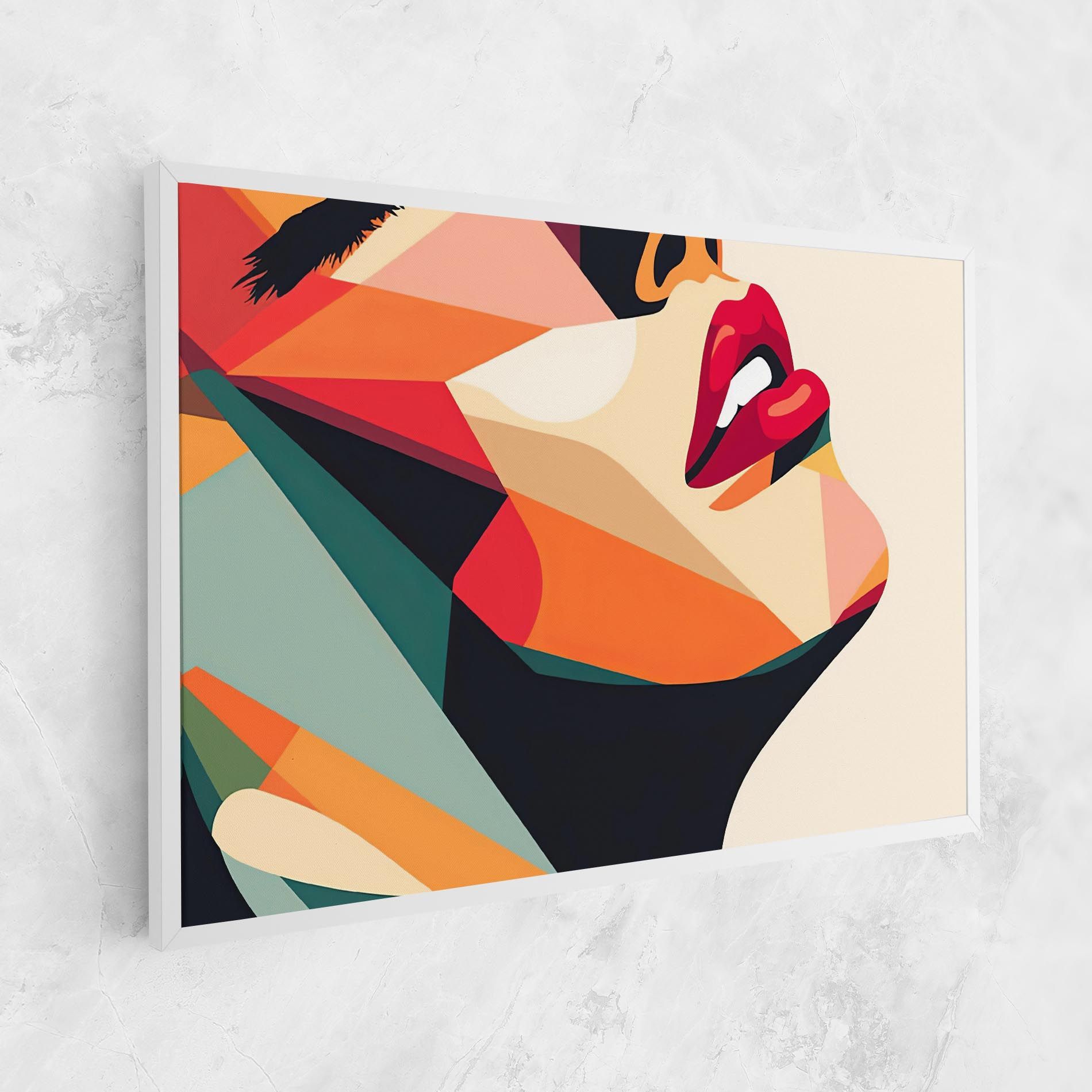 Abstract Lips mockup 1
