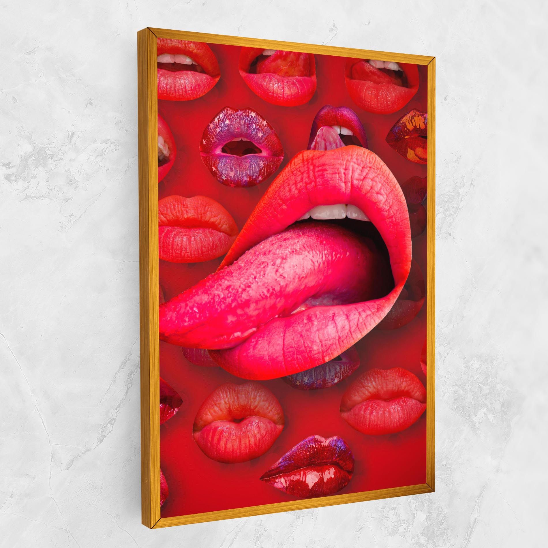 Big Tongue Collage mockup 1