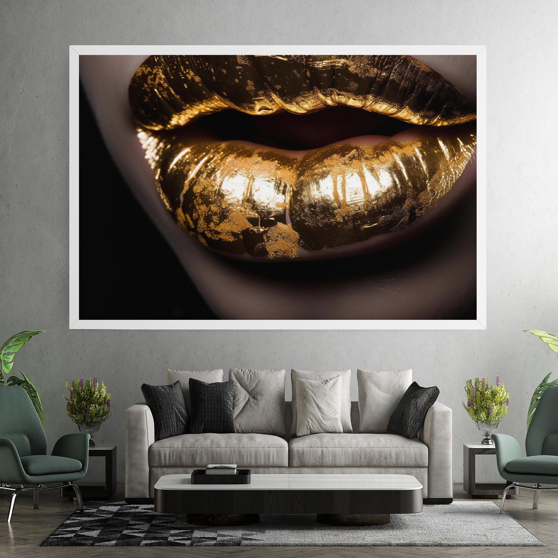 Big Gold Lips mockup 7
