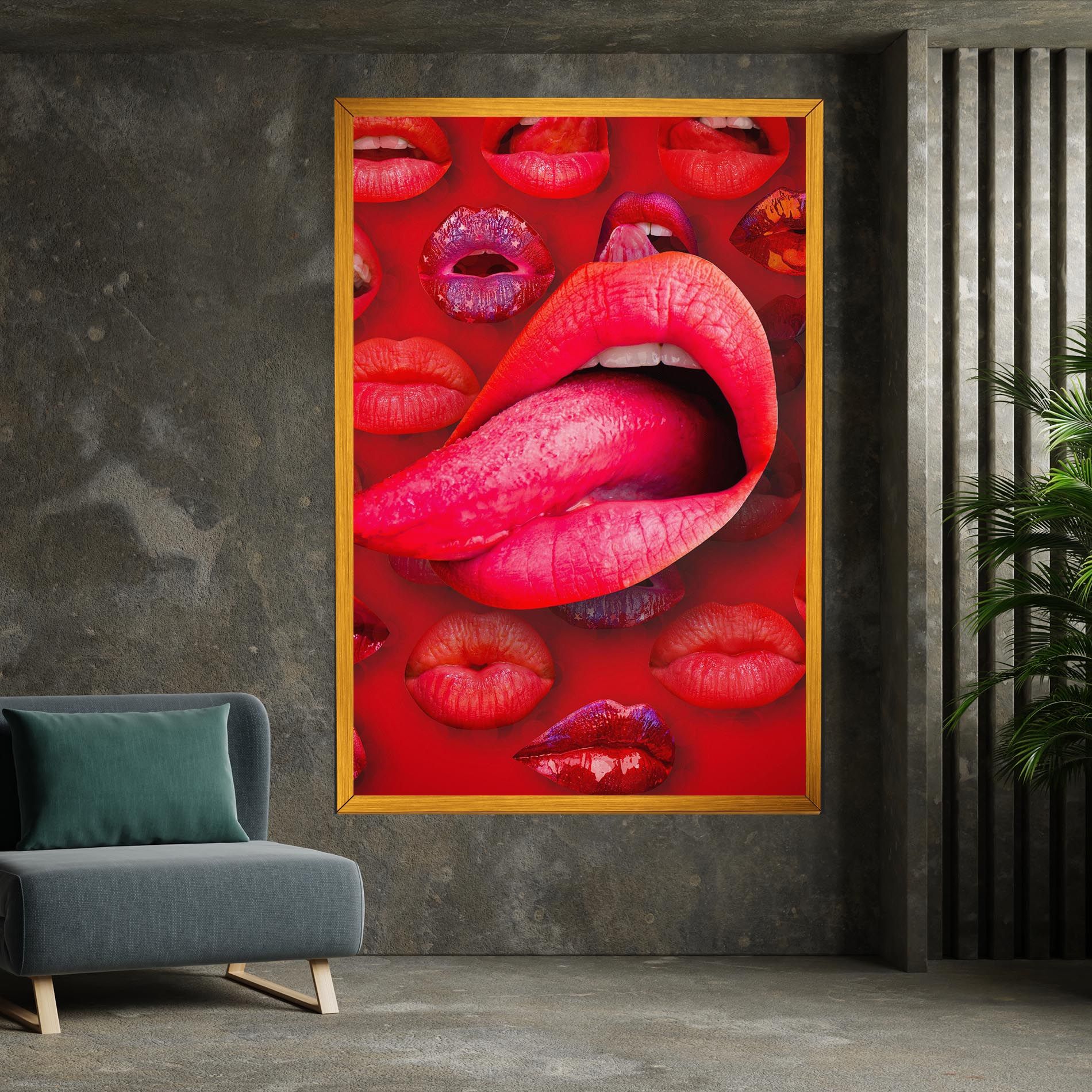 Big Tongue Collage mockup 7
