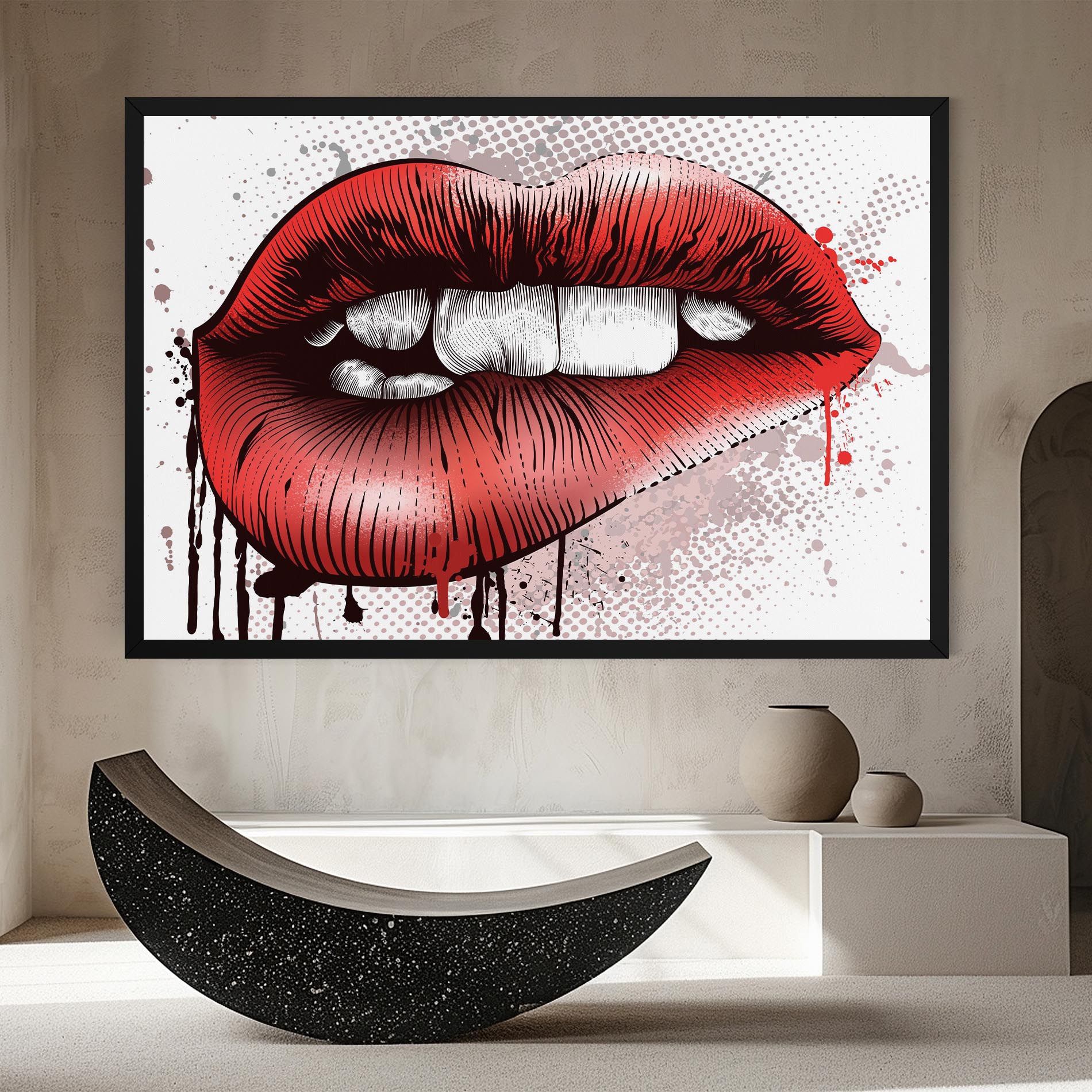 Lips Pop Artistic mockup 8