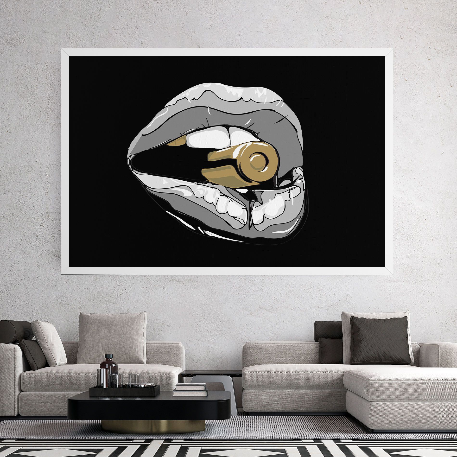 Grey Bullet Lips mockup 2