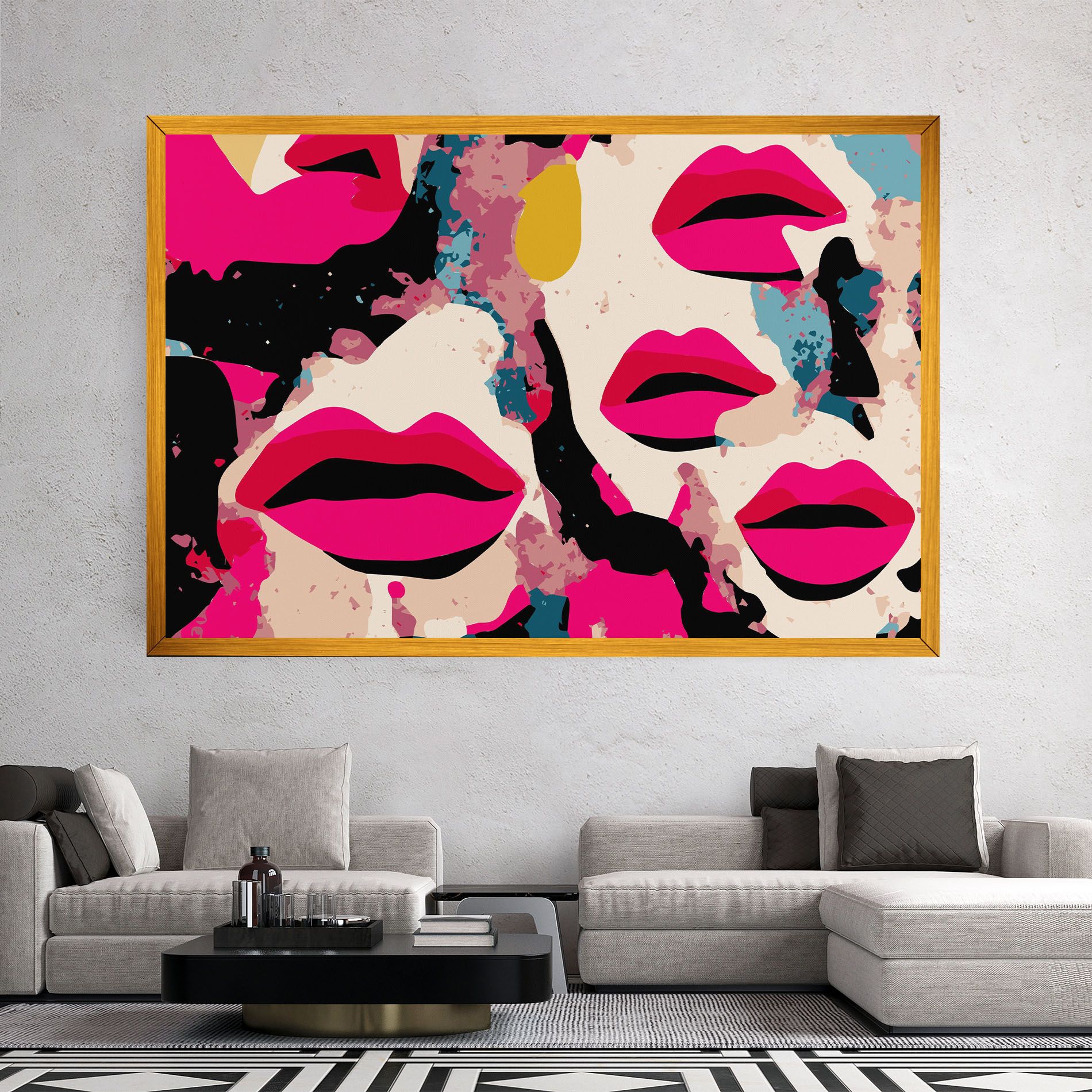 Pink Lips mockup 2