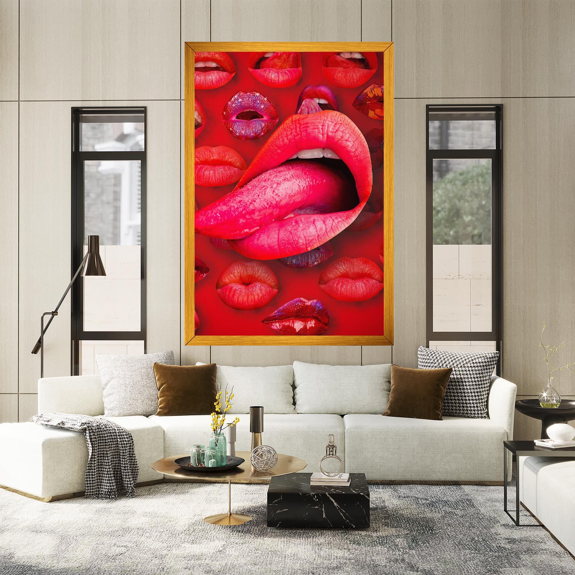 Big Tongue Collage mockup 2
