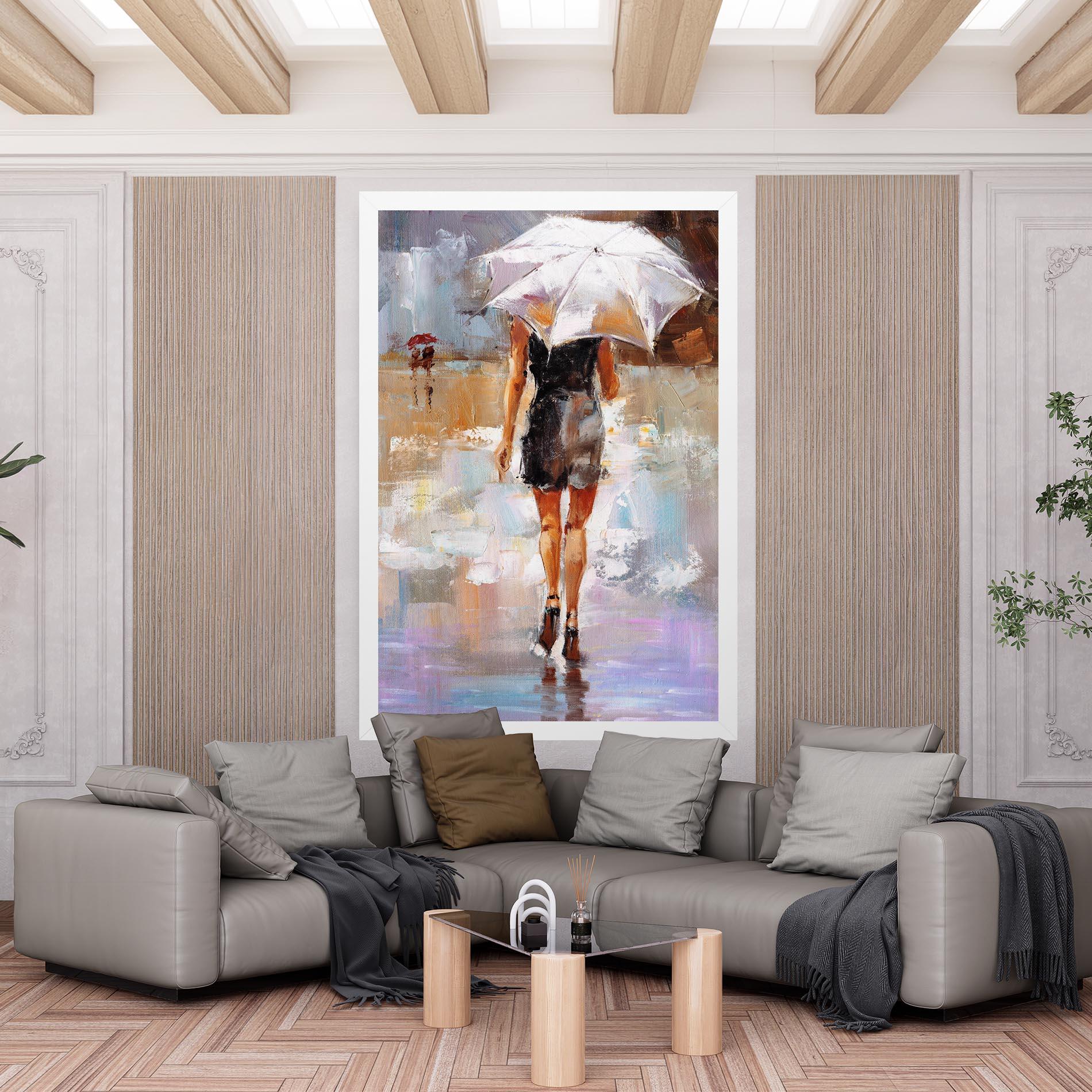 Картина на платно Fashion Lady mockup 6