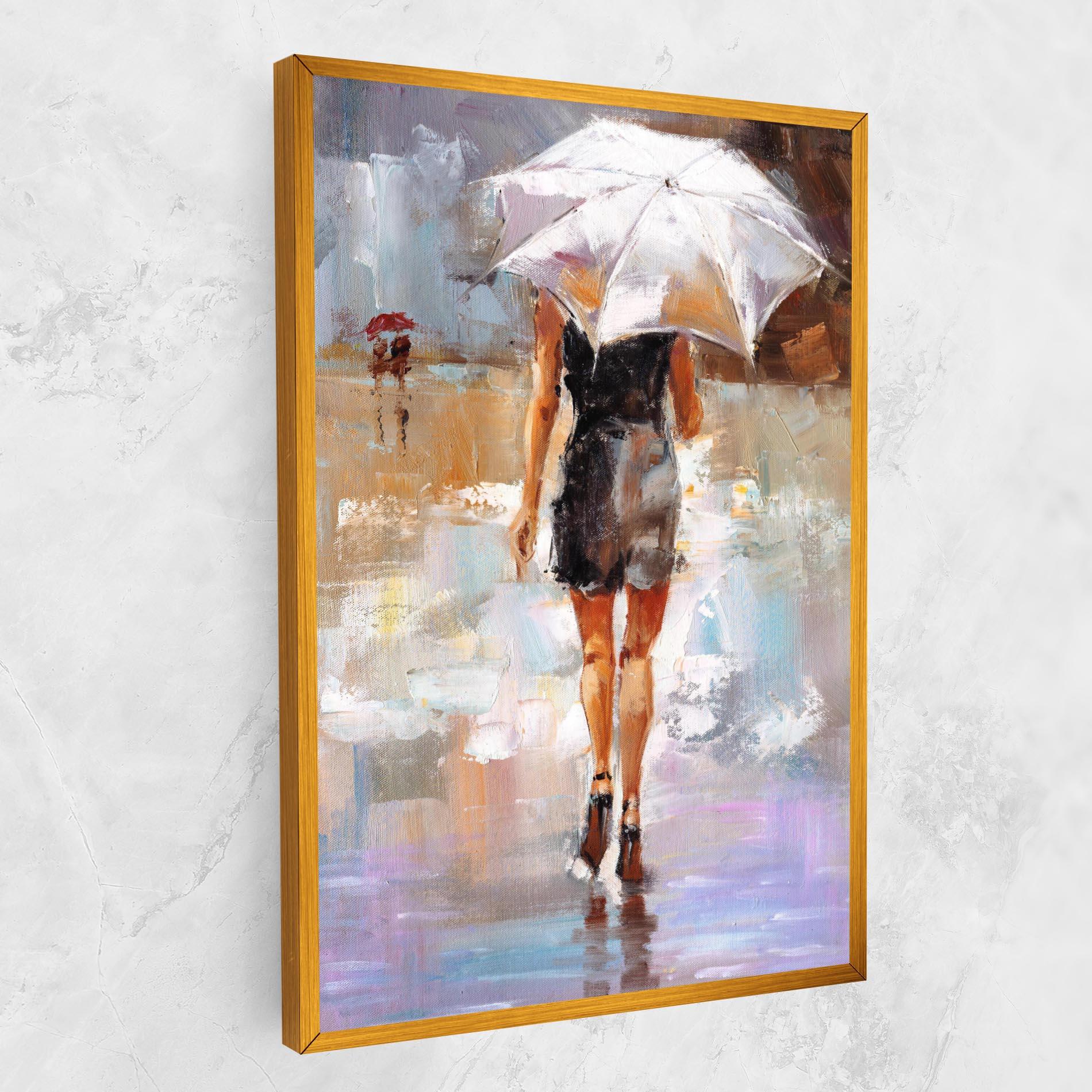 Картина на платно Fashion Lady mockup 1