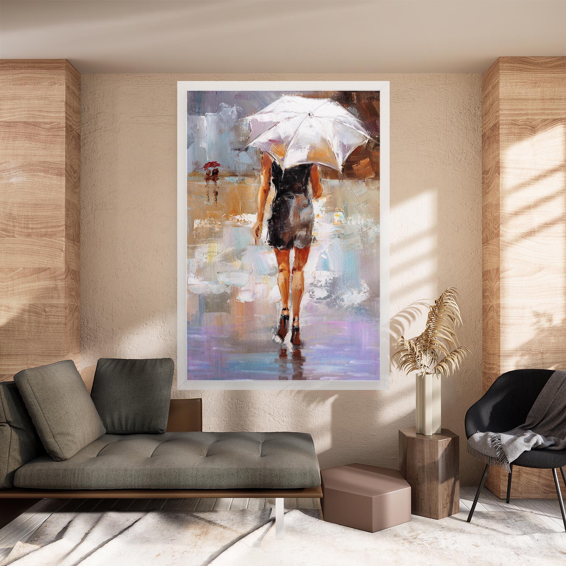 Картина на платно Fashion Lady mockup 8