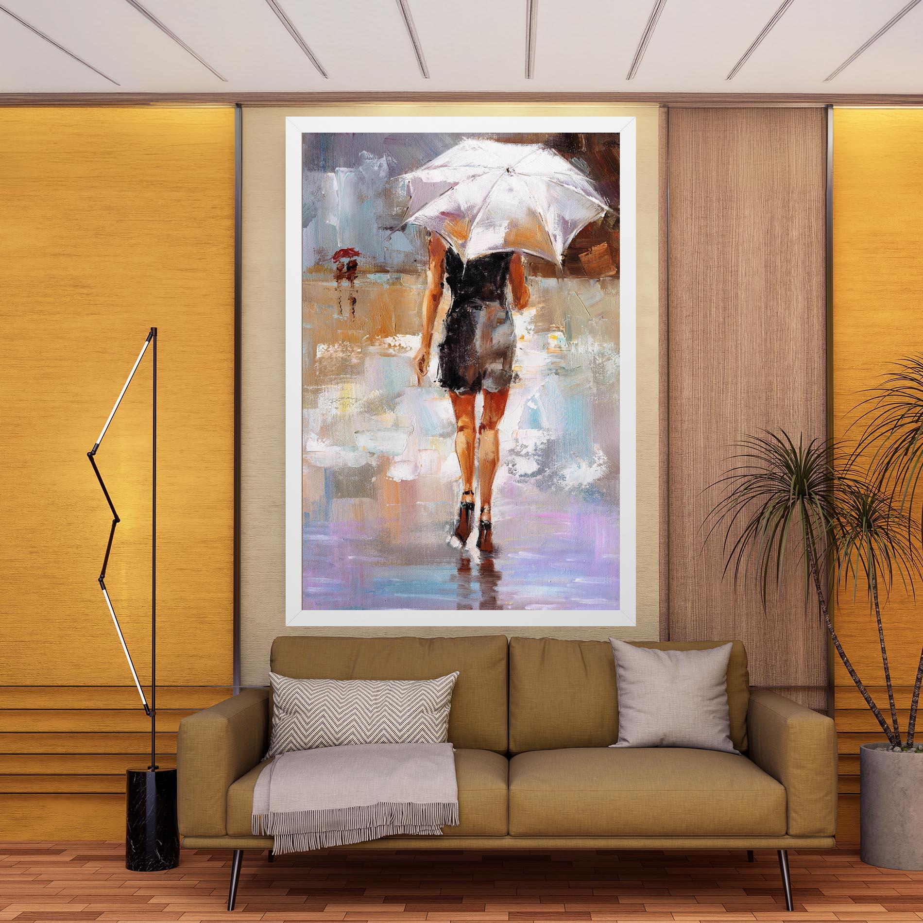 Картина на платно Fashion Lady mockup 9