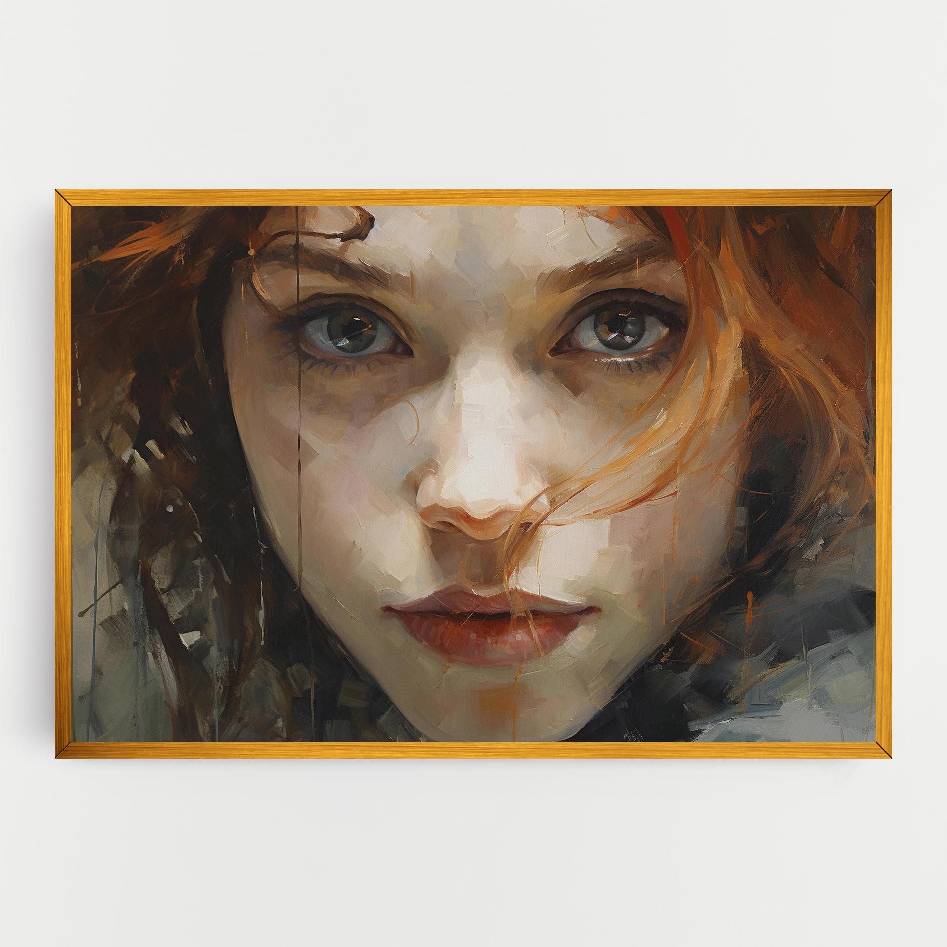 Portrait Oil Painting mockup 0