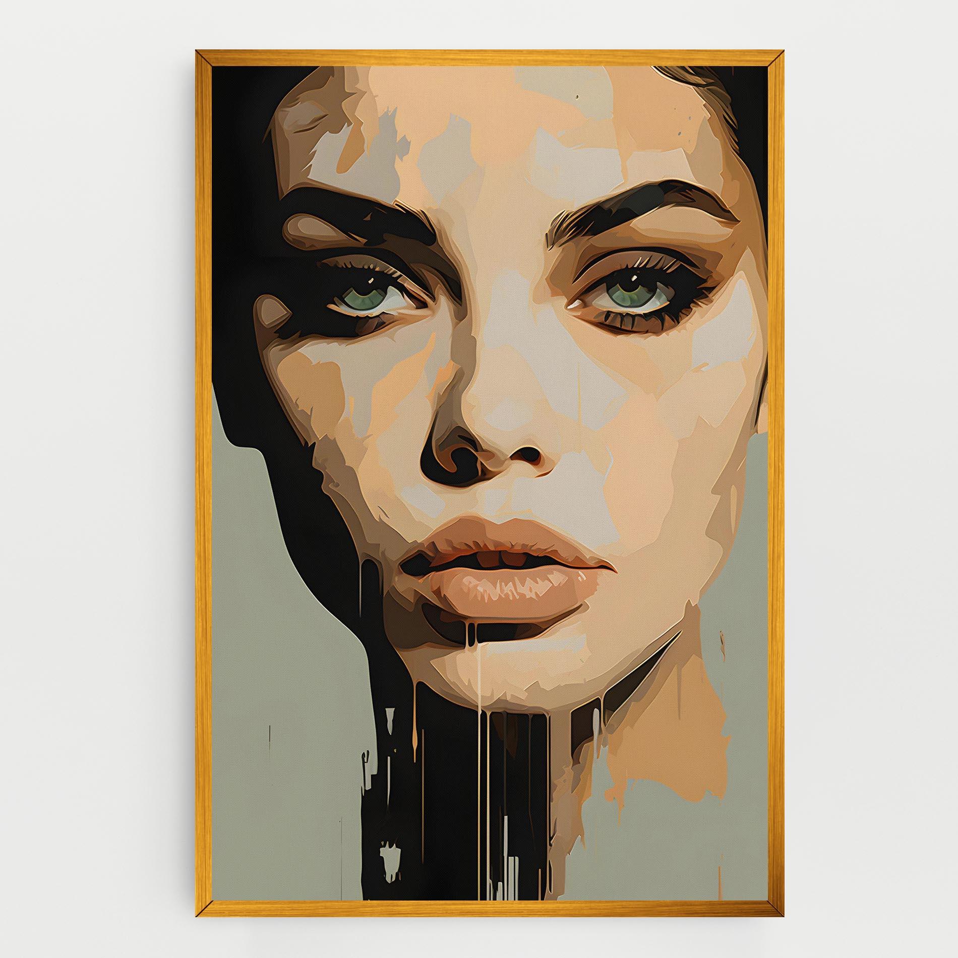 Картина на платно Apologetic Face mockup 0