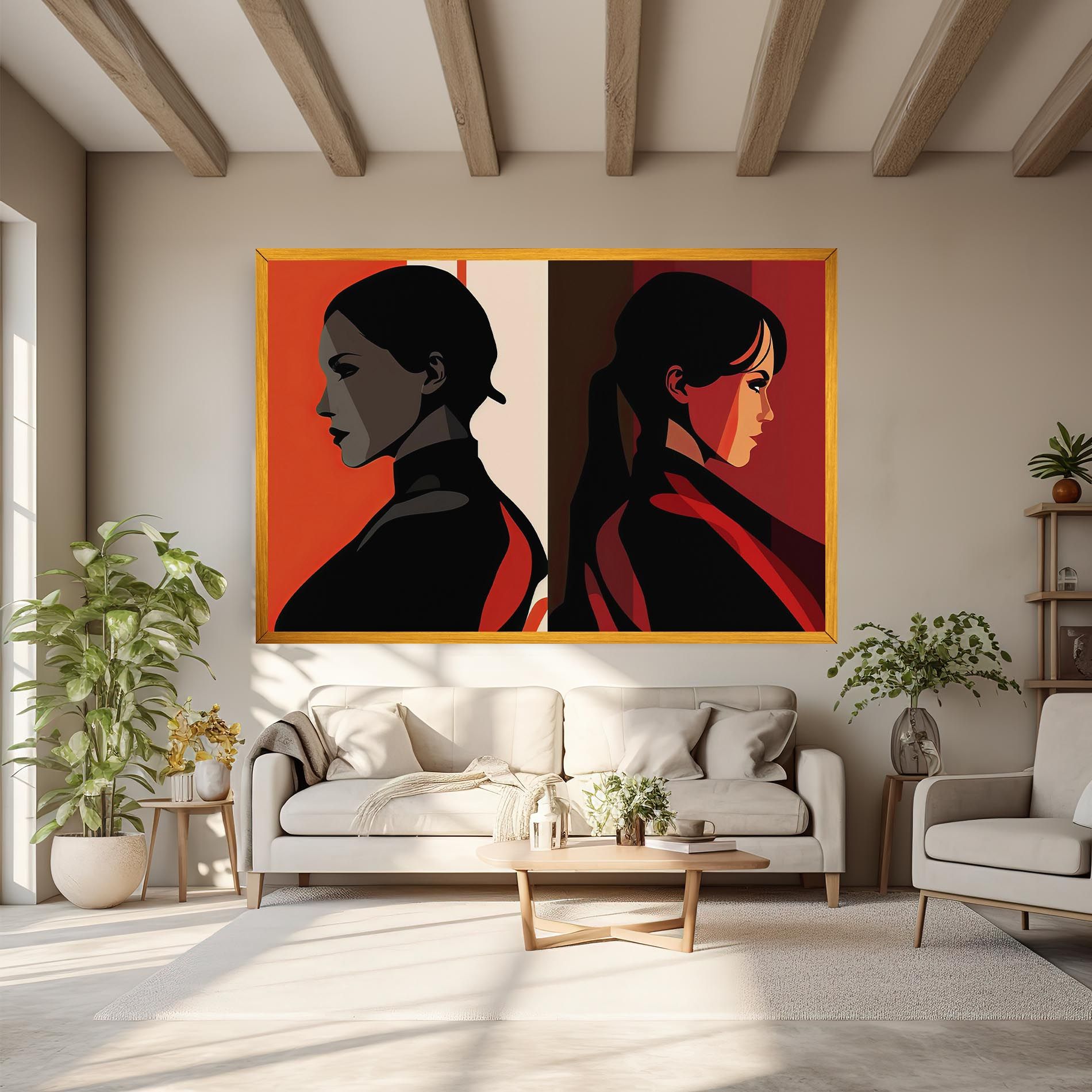 Graphical Portrait mockup 6